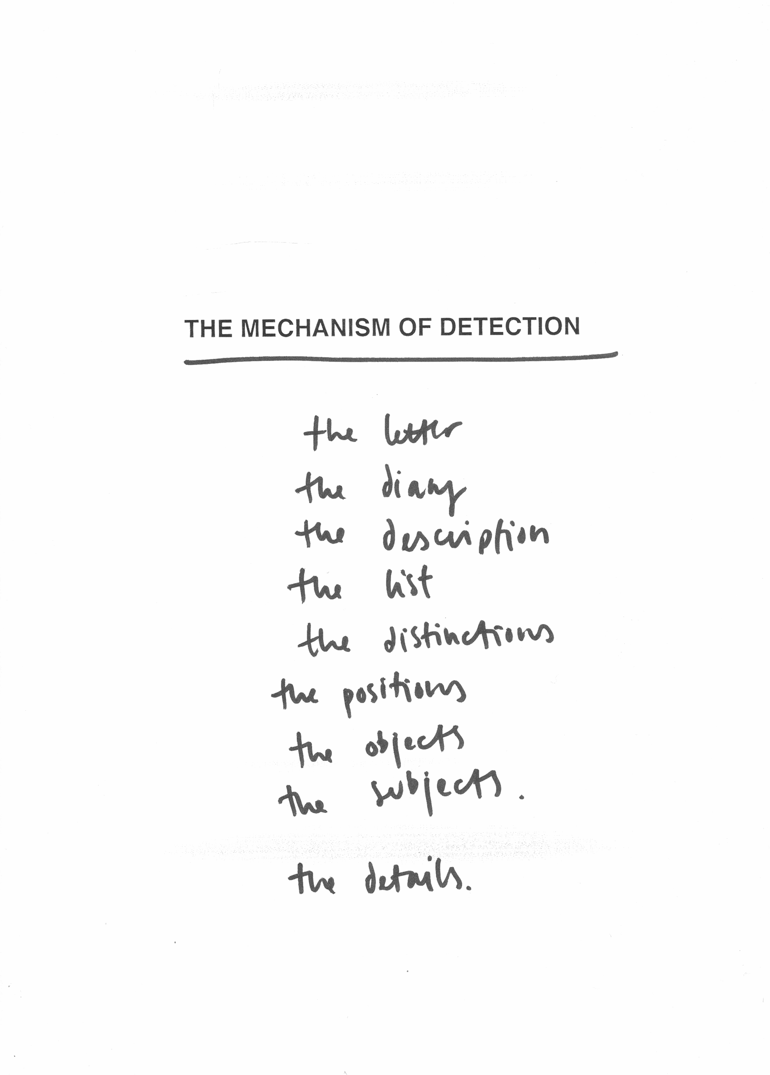 13/14 — THE LETTER