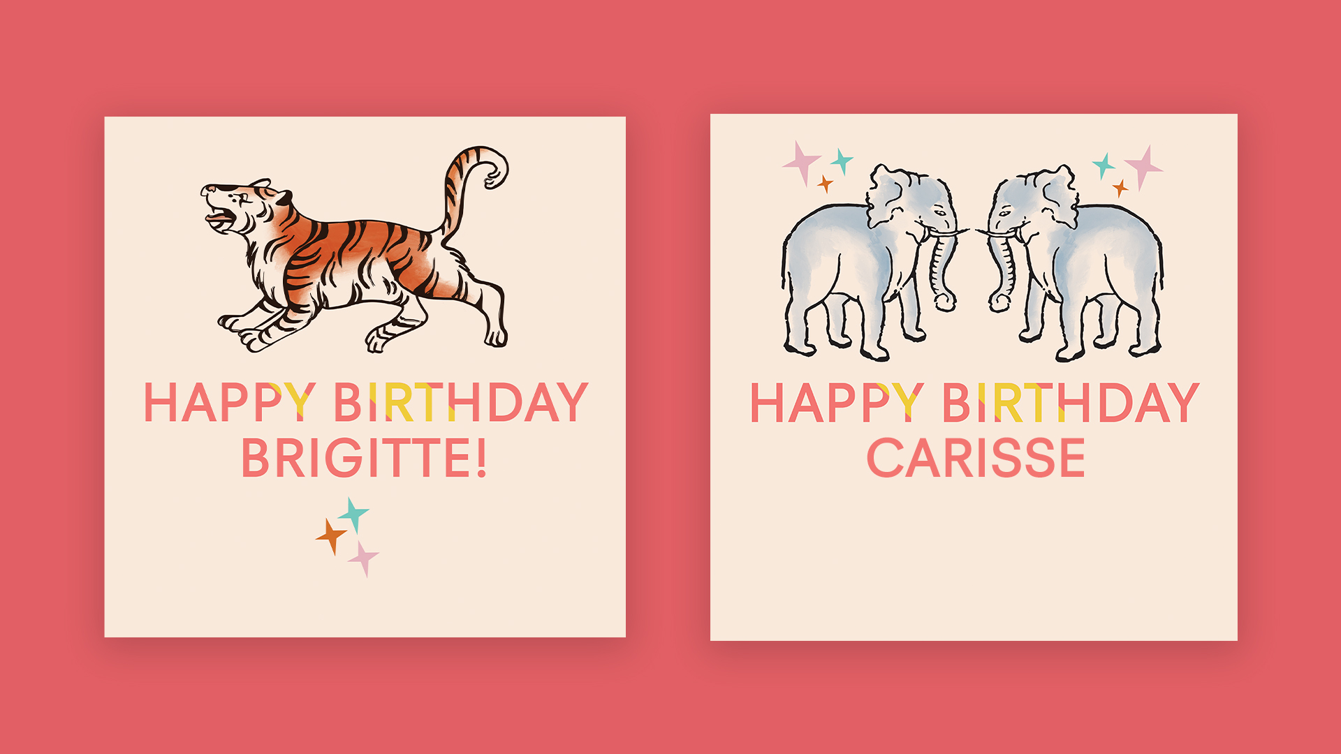 Customizable Birthday Signage