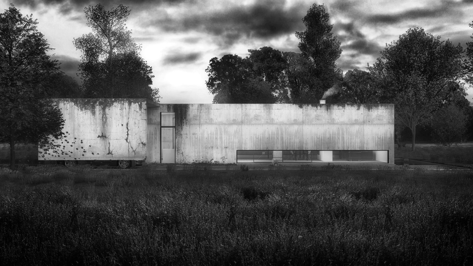 3D Visualization of a house in the countryside in Austria by NATA.ARCHVIZ