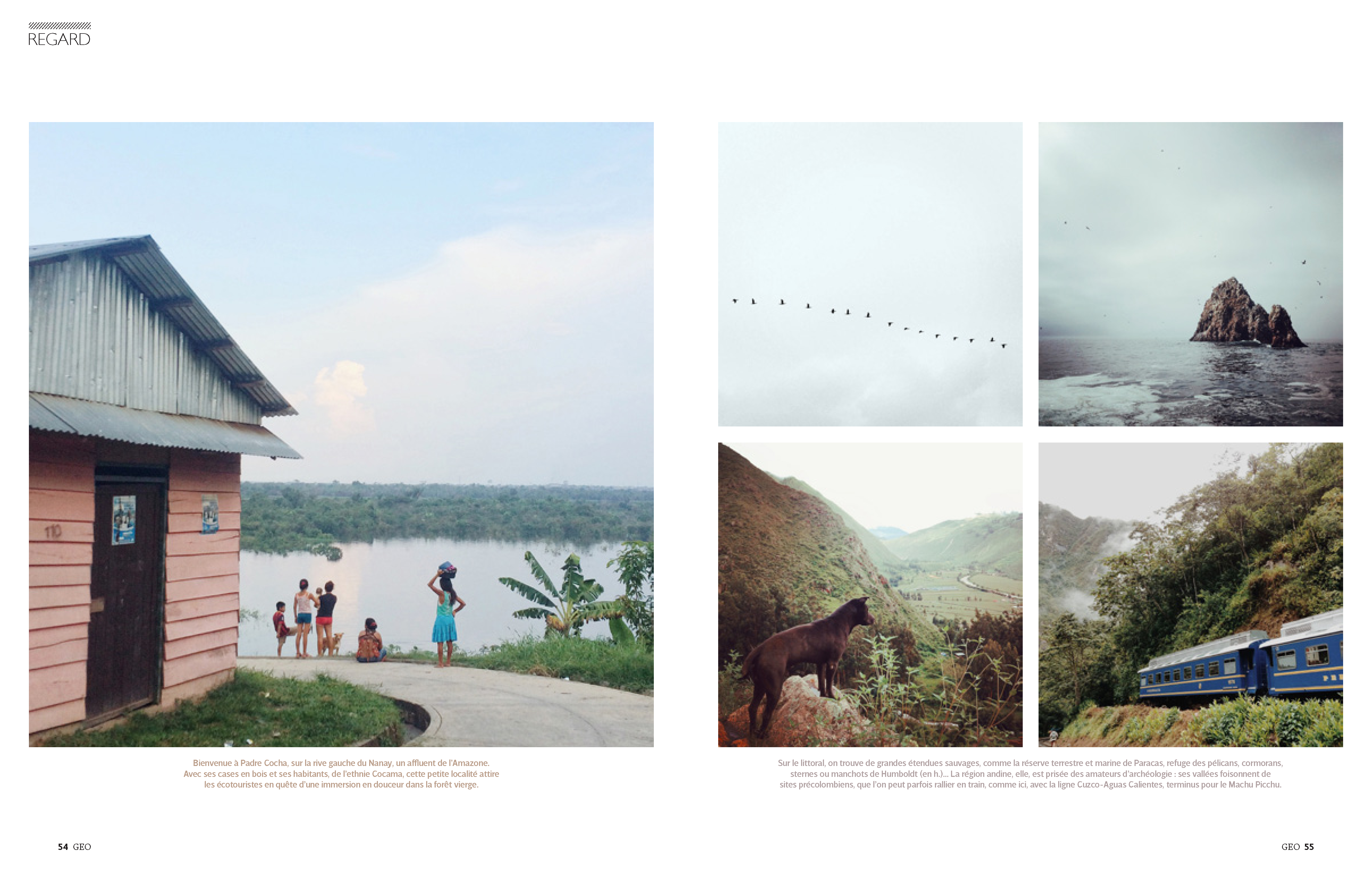 Les Couleurs Du Pérou Geo Magazine Index