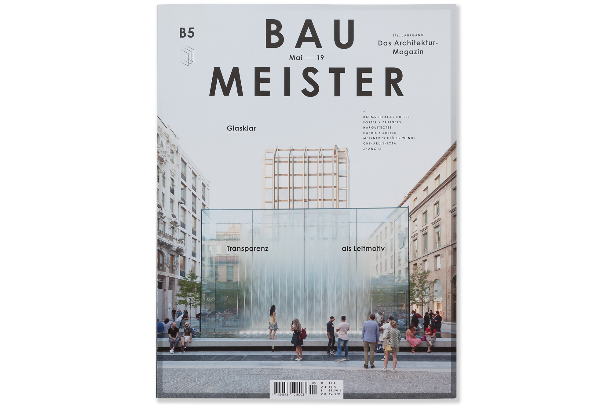 Cover for Bau Meister Magazine