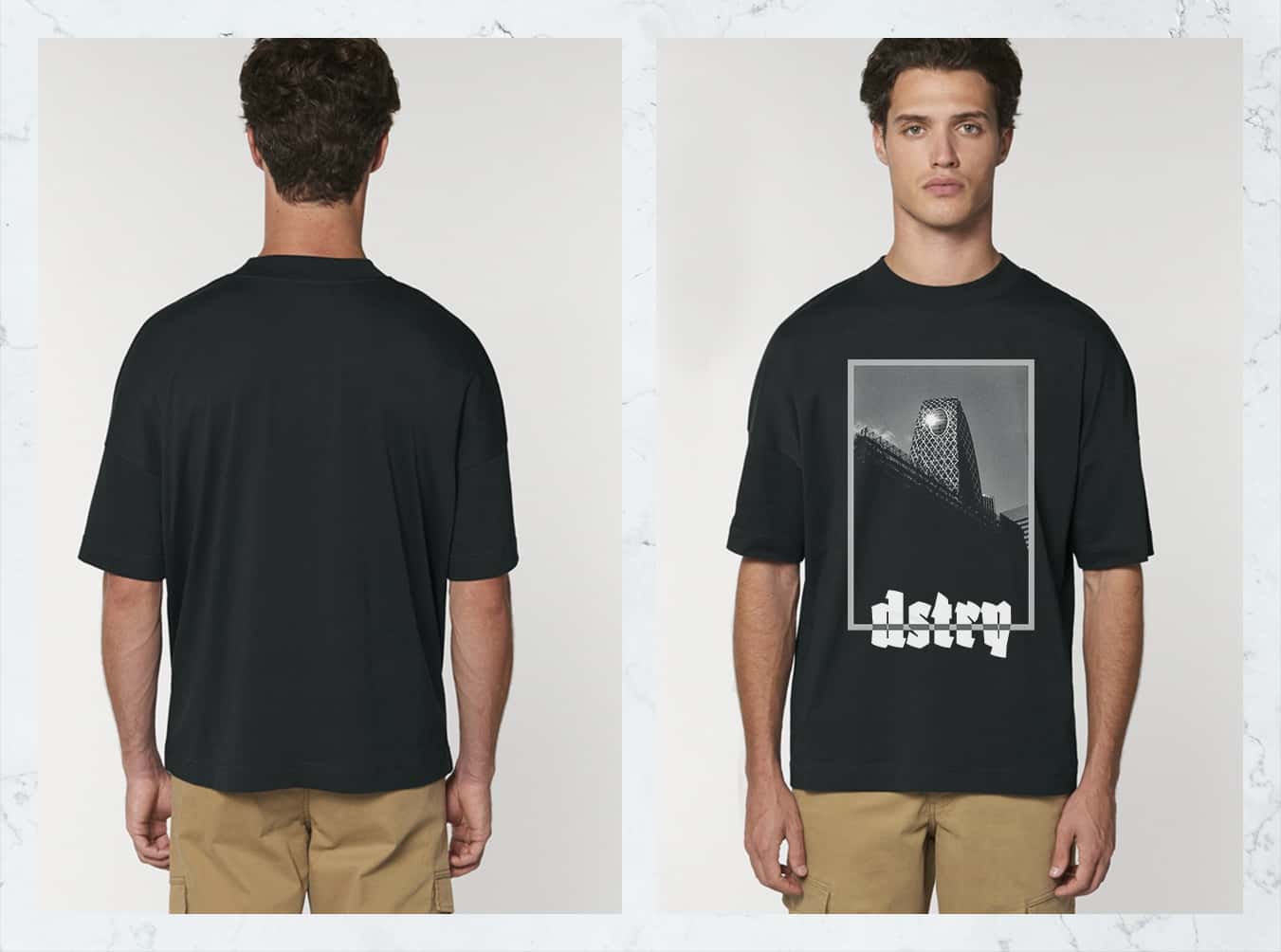 dstry tokyo t-shirt - future is certain