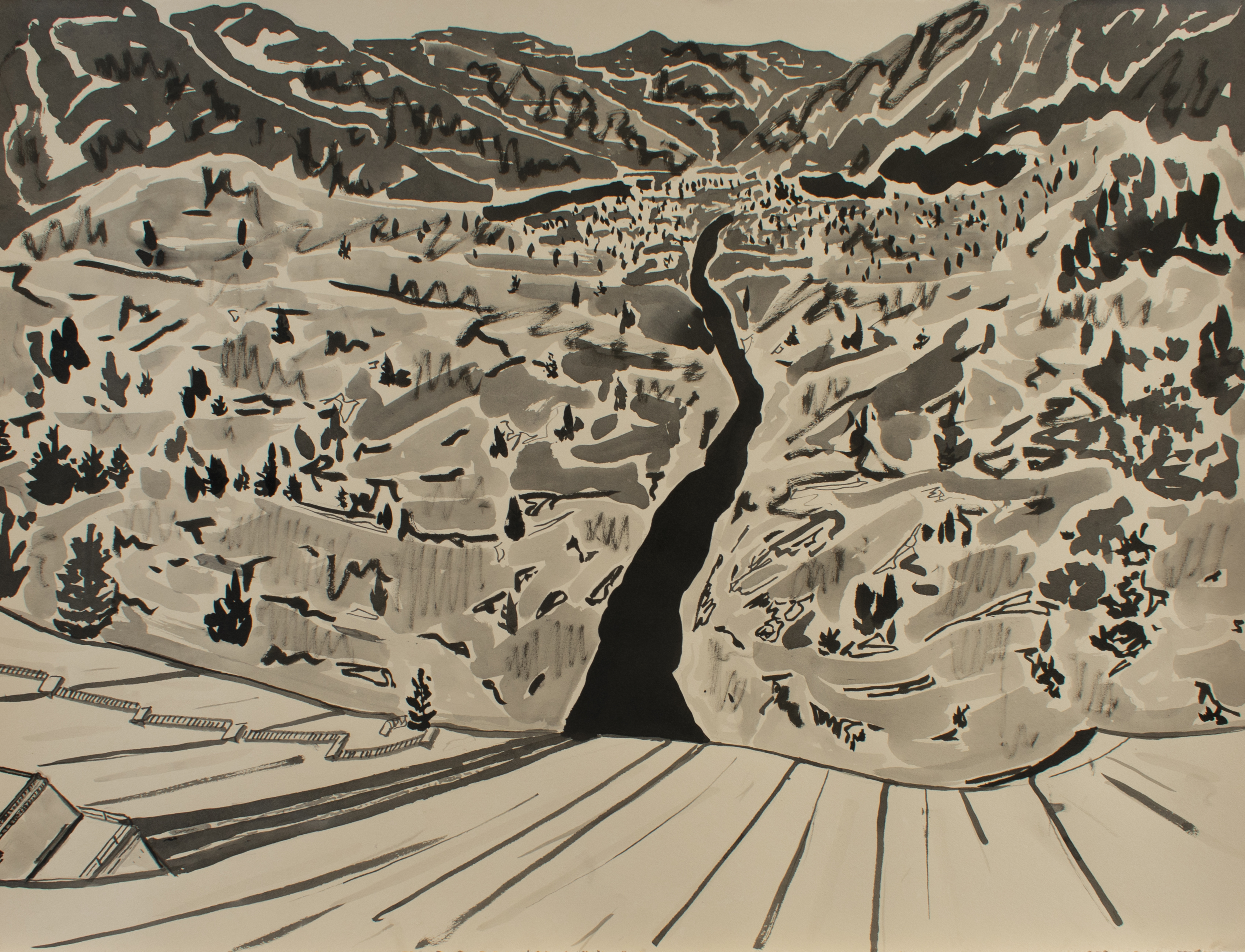 Hetch Hetchy22" x 30"