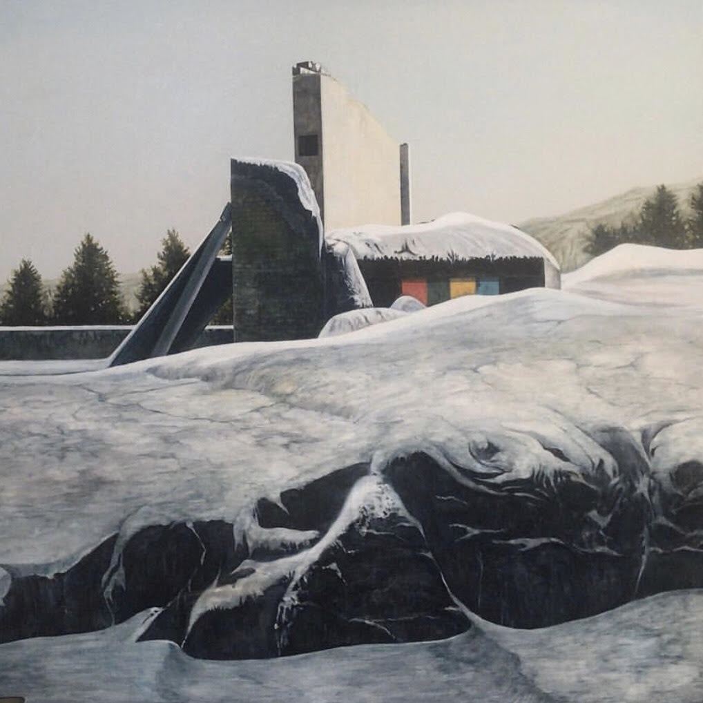 DESERTED 2 | 2019 | oil on canvas | 150 x 150 cm