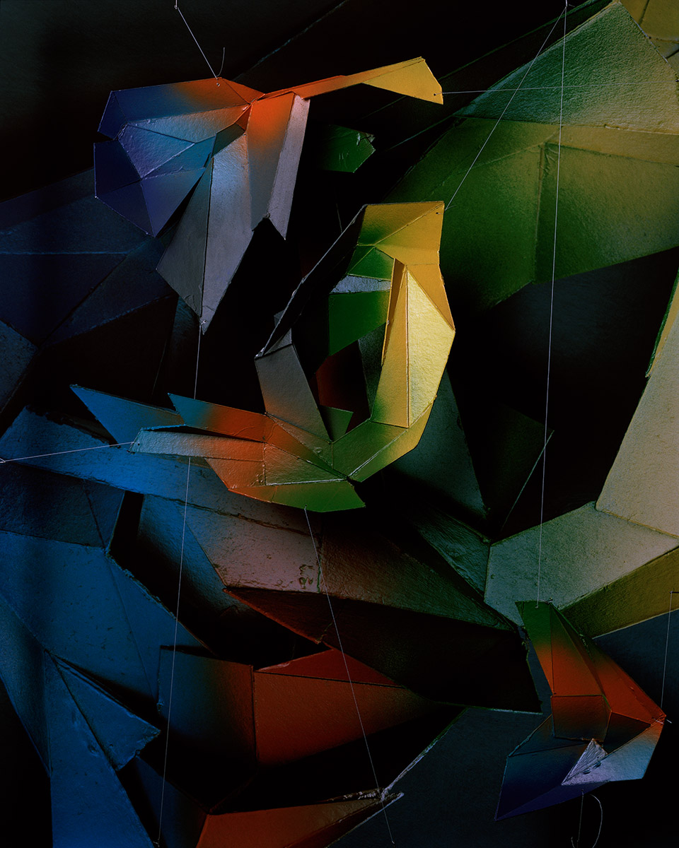 «OHNE TITEL» 2013, Fotografie, Pigmentprint auf Hahnemühlepapier, gerahmt, 125 x 100 cm