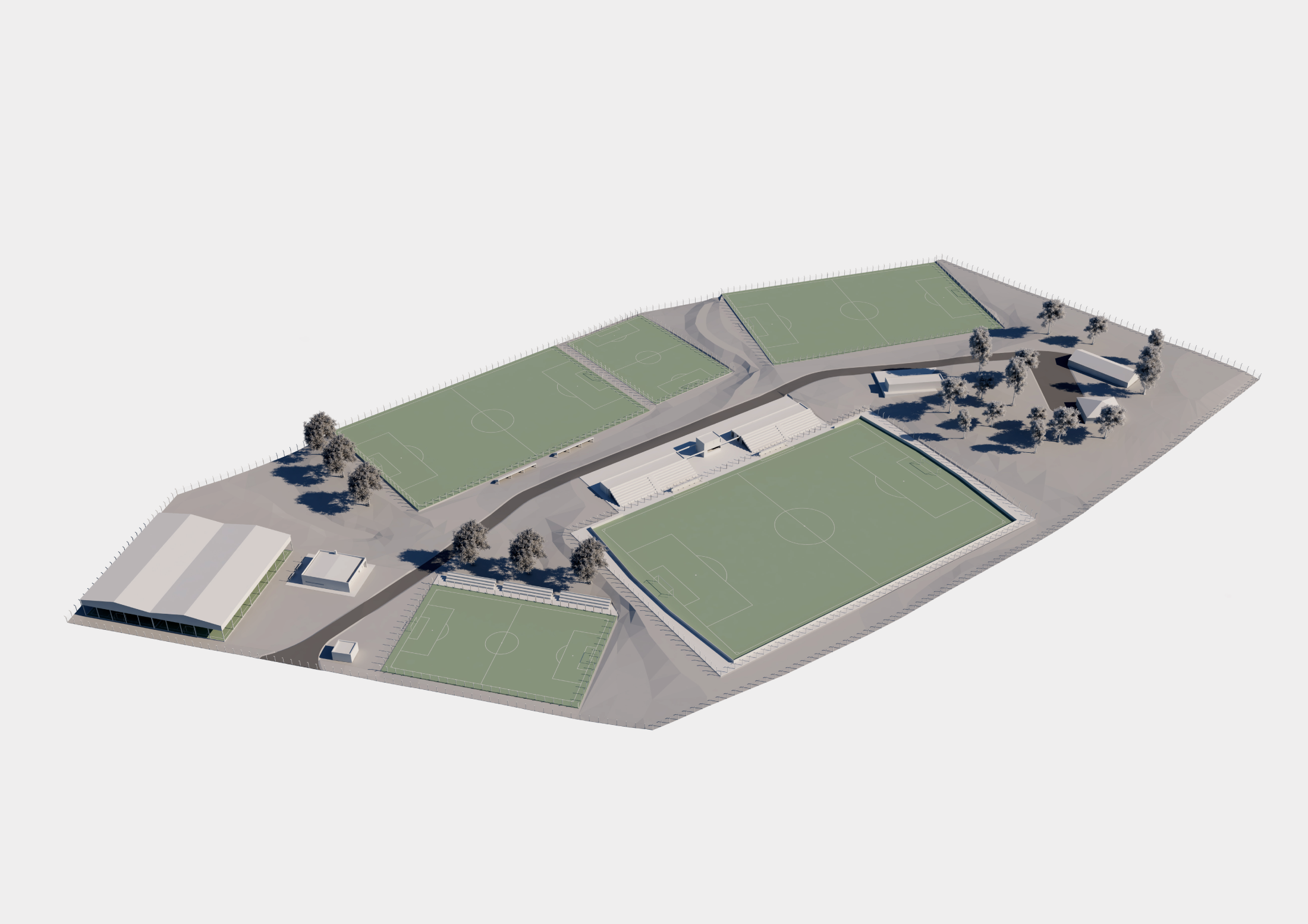 5/15 Masterplan Centro Deportivo CAF (2018)