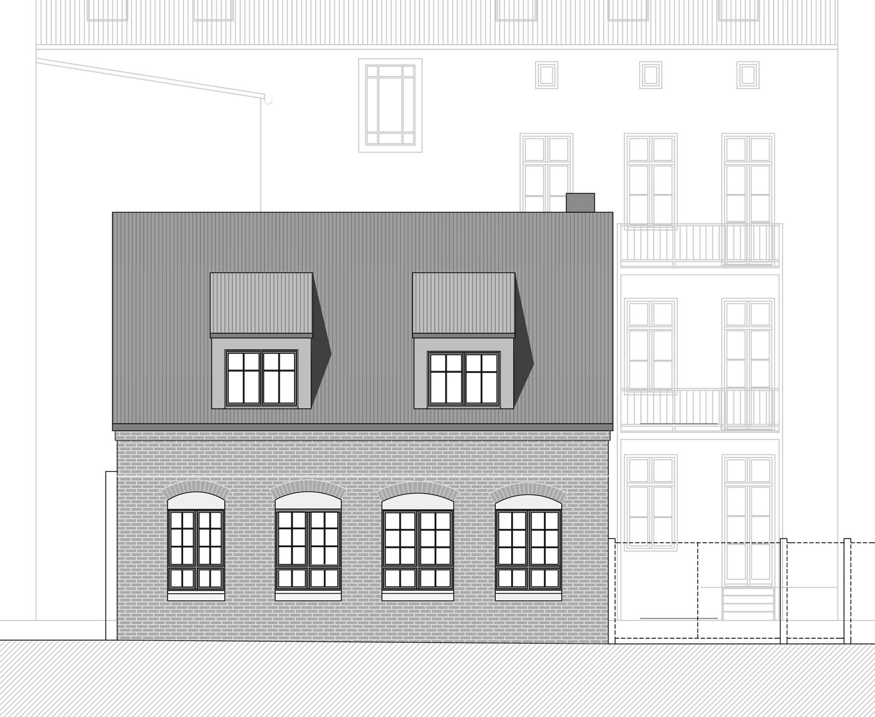 Remise Strassenansicht