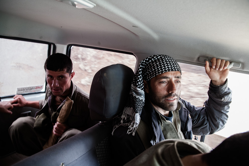 Qandil, kurdistan Les jeeps et pickup sont parfois utilis&eacute;s pour parcourir de plus longues distances.