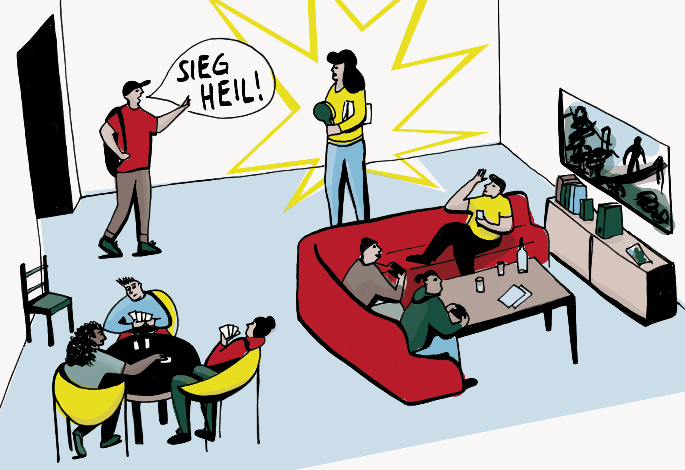 Demokratische JugendbildungIllustration