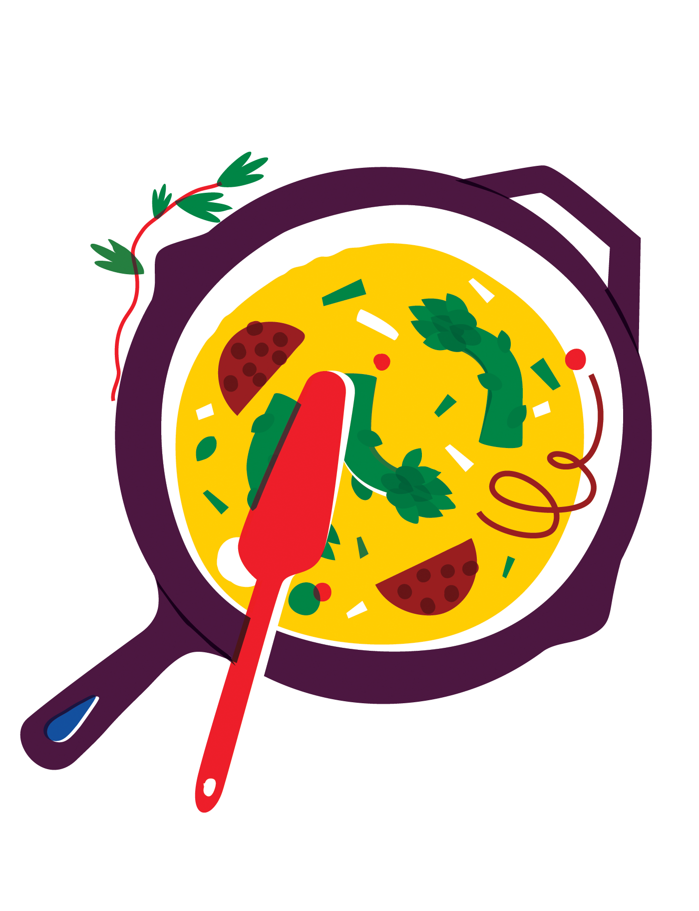 food editorial illustrations