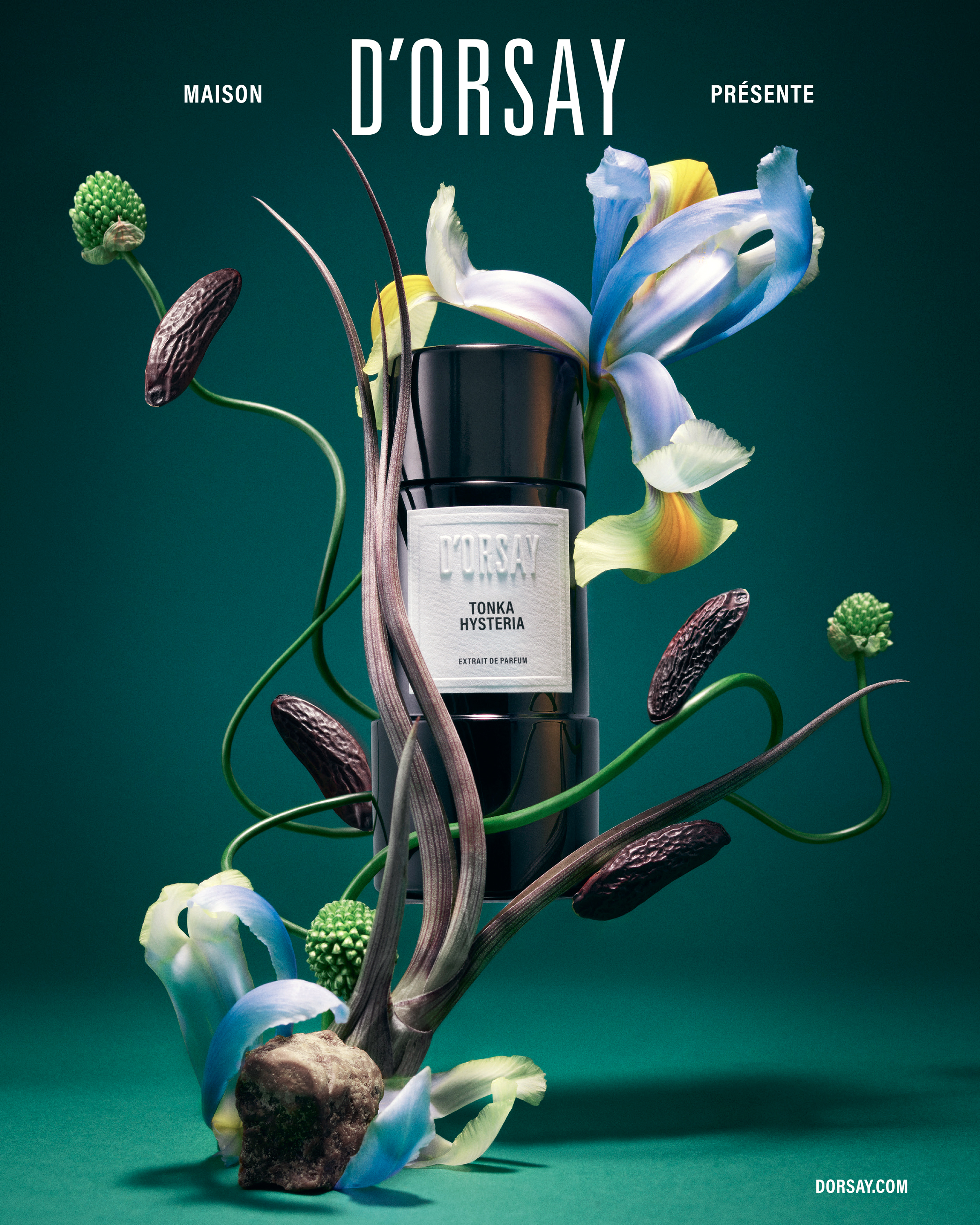 D'ORSAY LES EXTRAITS DE PARFUM LAUNCH CAMPAIGNWITH BLUMEN