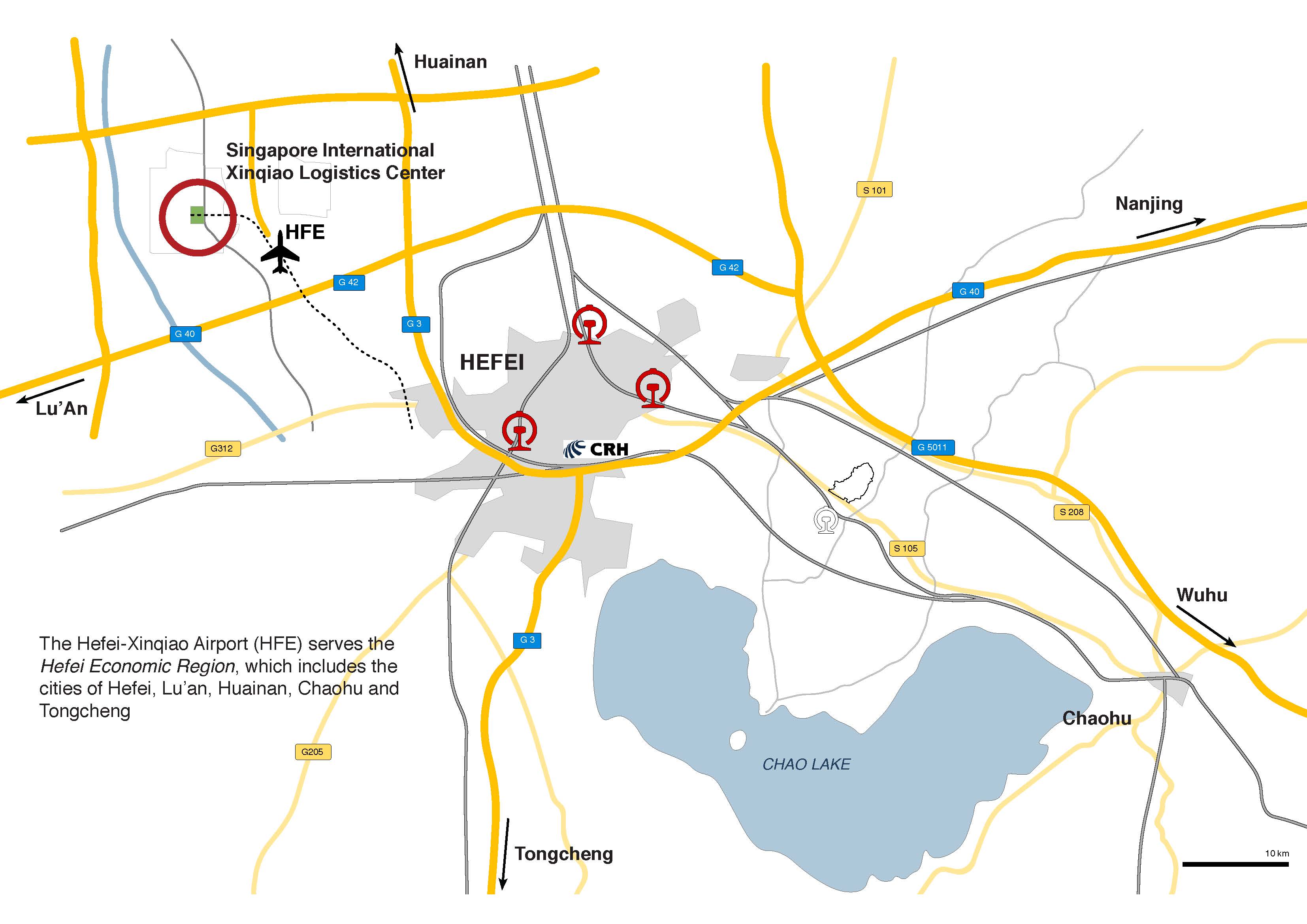 Regional map