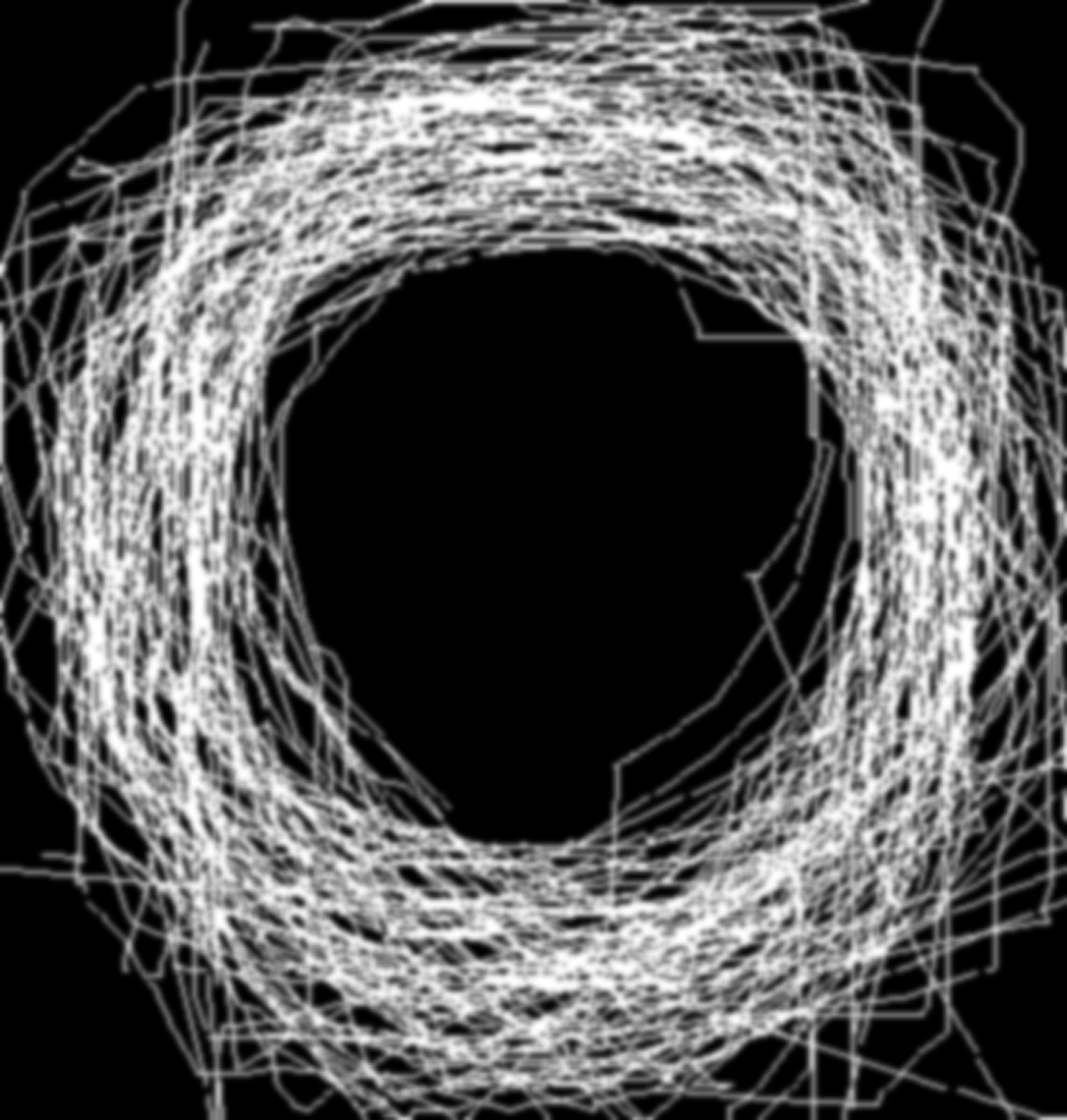 "Numbers I. / 0"  Giclée fine art print on Hahnemühle Watercolour paper / Variable dimensions / Edition of 6