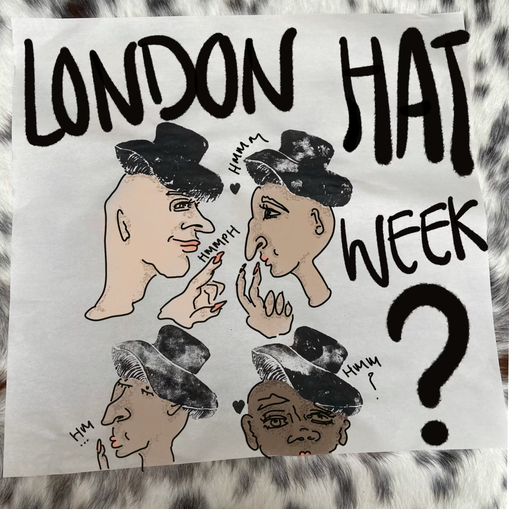 'What is a Hat Week?' - A3, pen on paper and Procreate