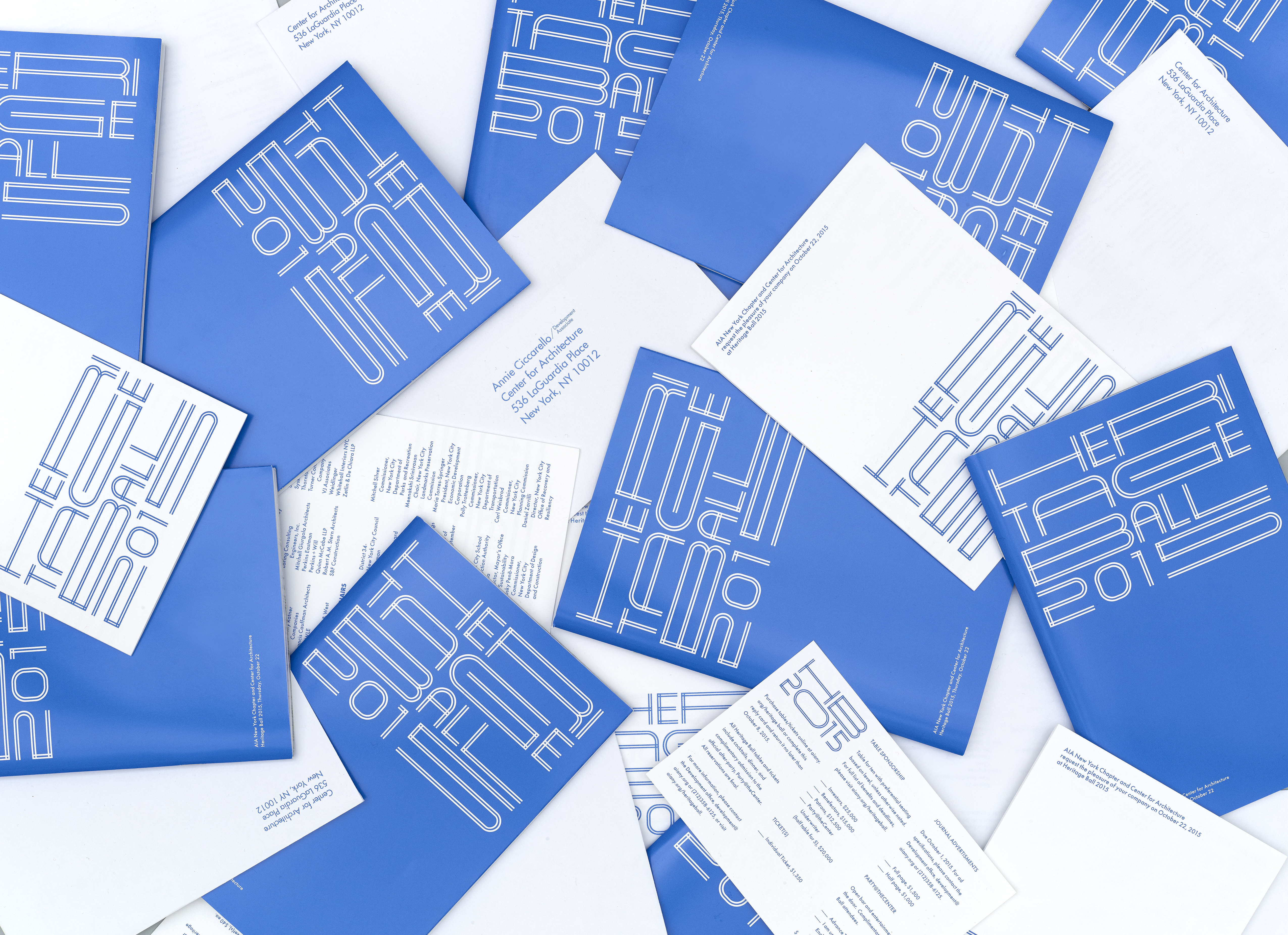 Heritage Ball Identity with Pentagram