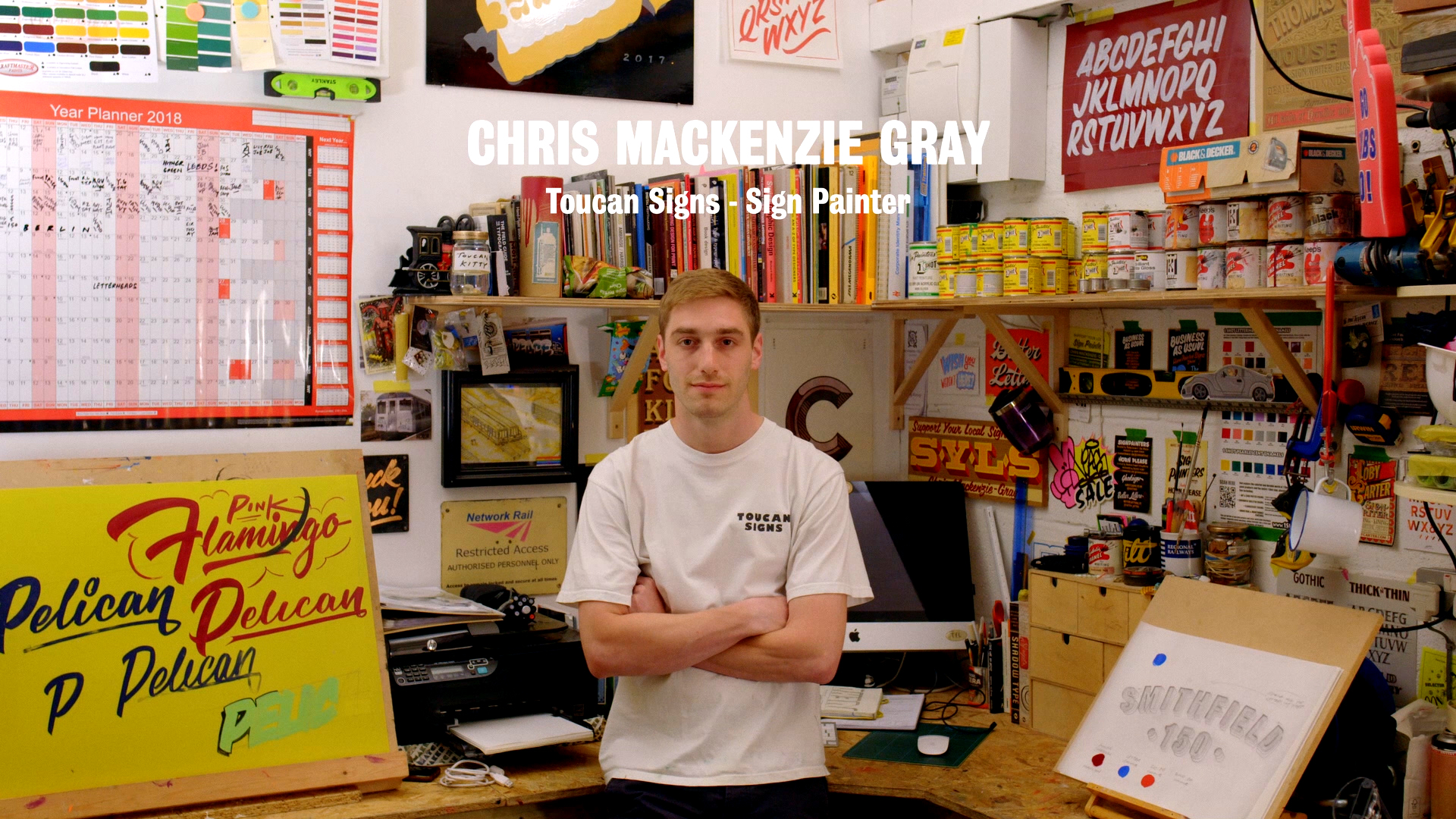 Typography & Signpainting in Smithfield | documentary