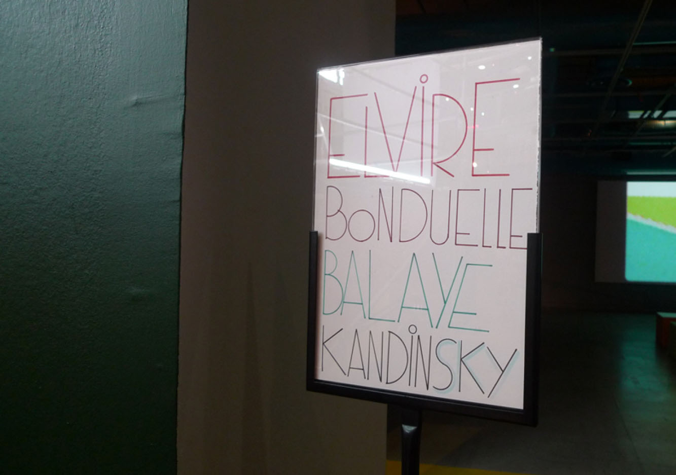 Elvire Bonduelle Sweeps Kandinsky