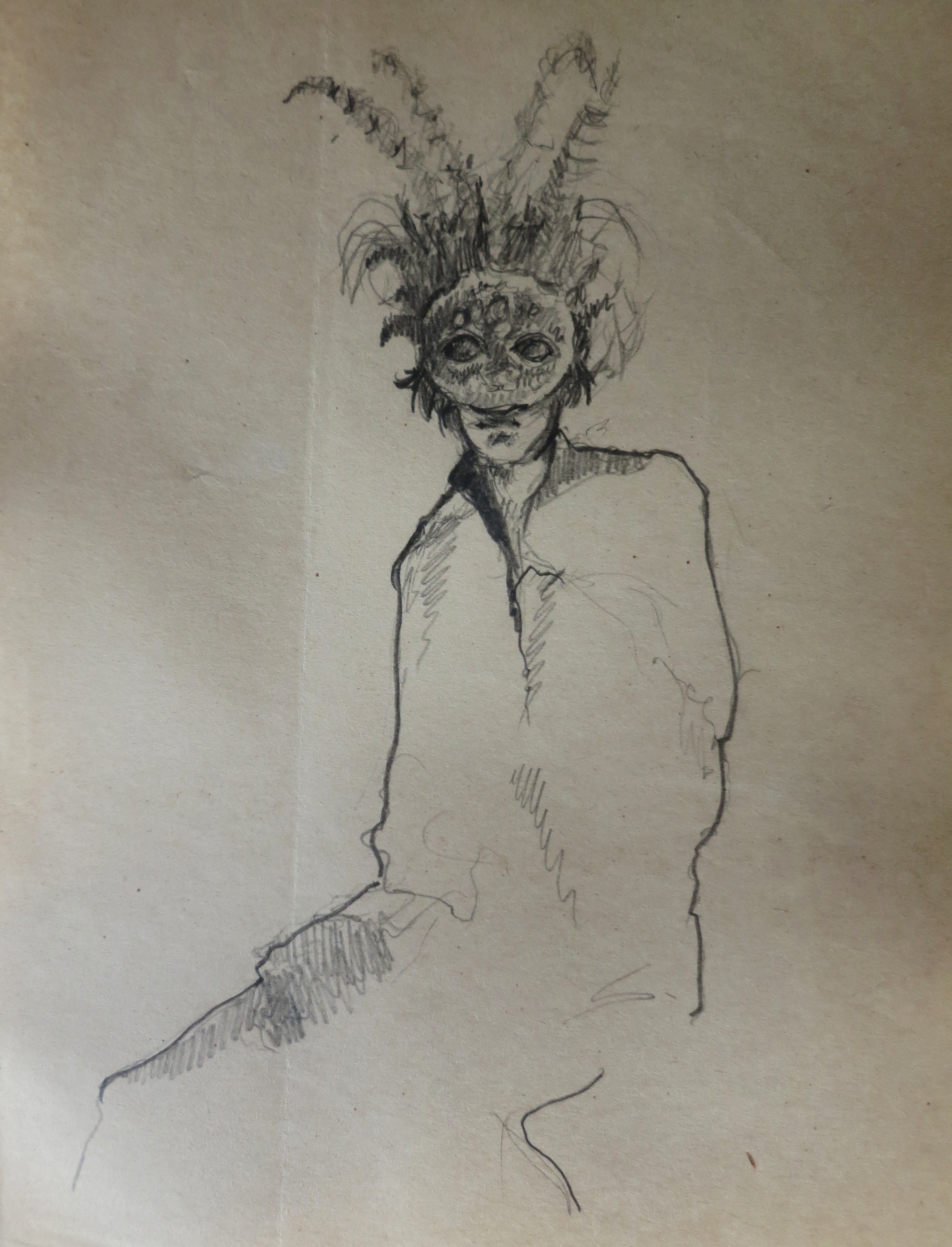  B: Mardi Gras: 14” x 10” 