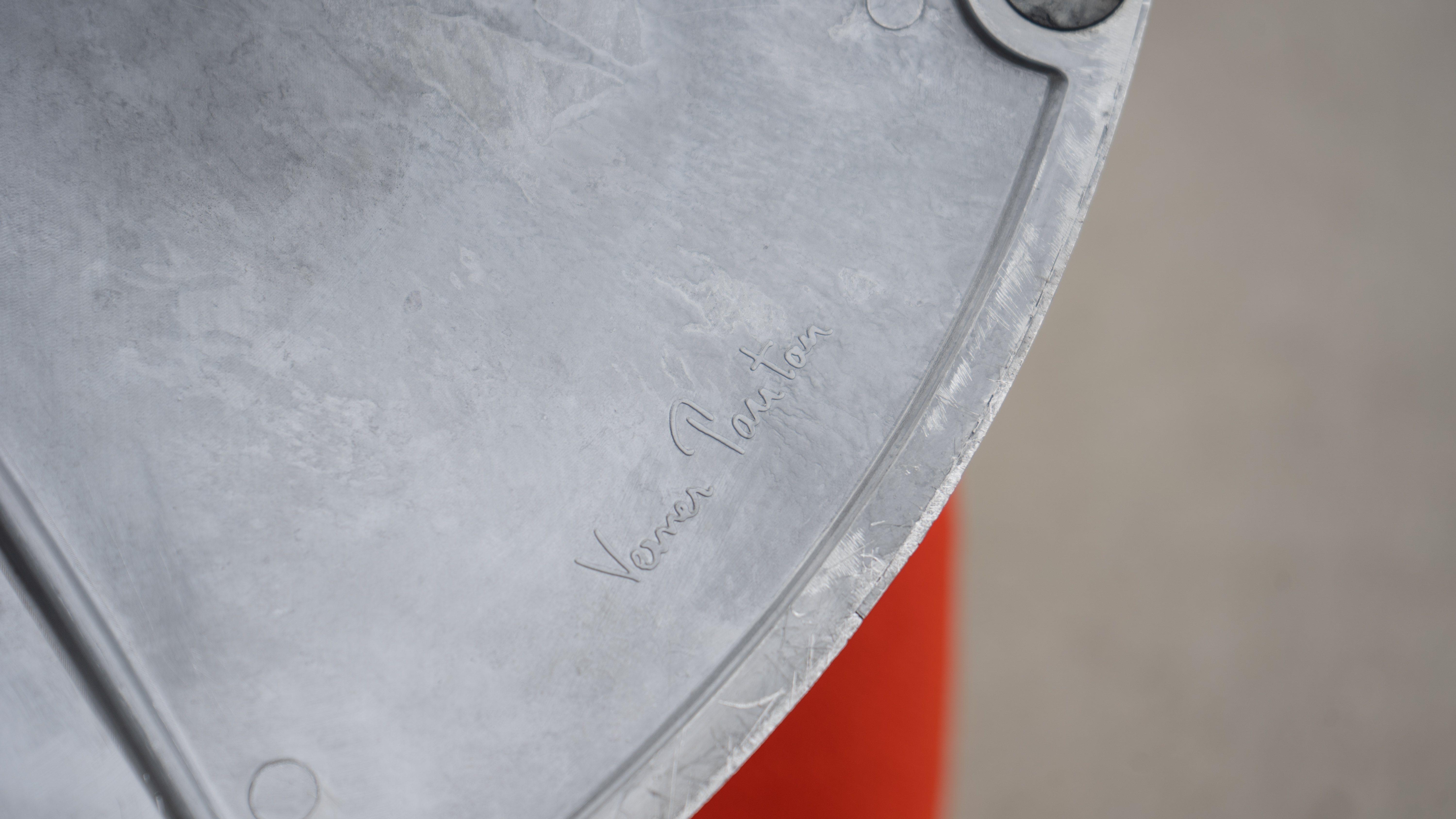 SWEETERFAT VERNER PANTON SYSTEM 1-2-3 CHAIR ORANGE, 70S DESIGN CANTILEVER PANTON CHAIR