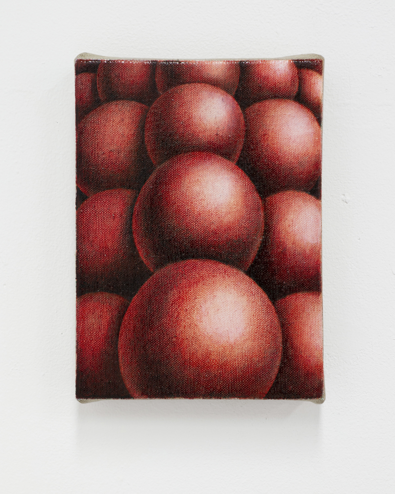 Palle!, 2021, Oil on linen. 8x6 inch.