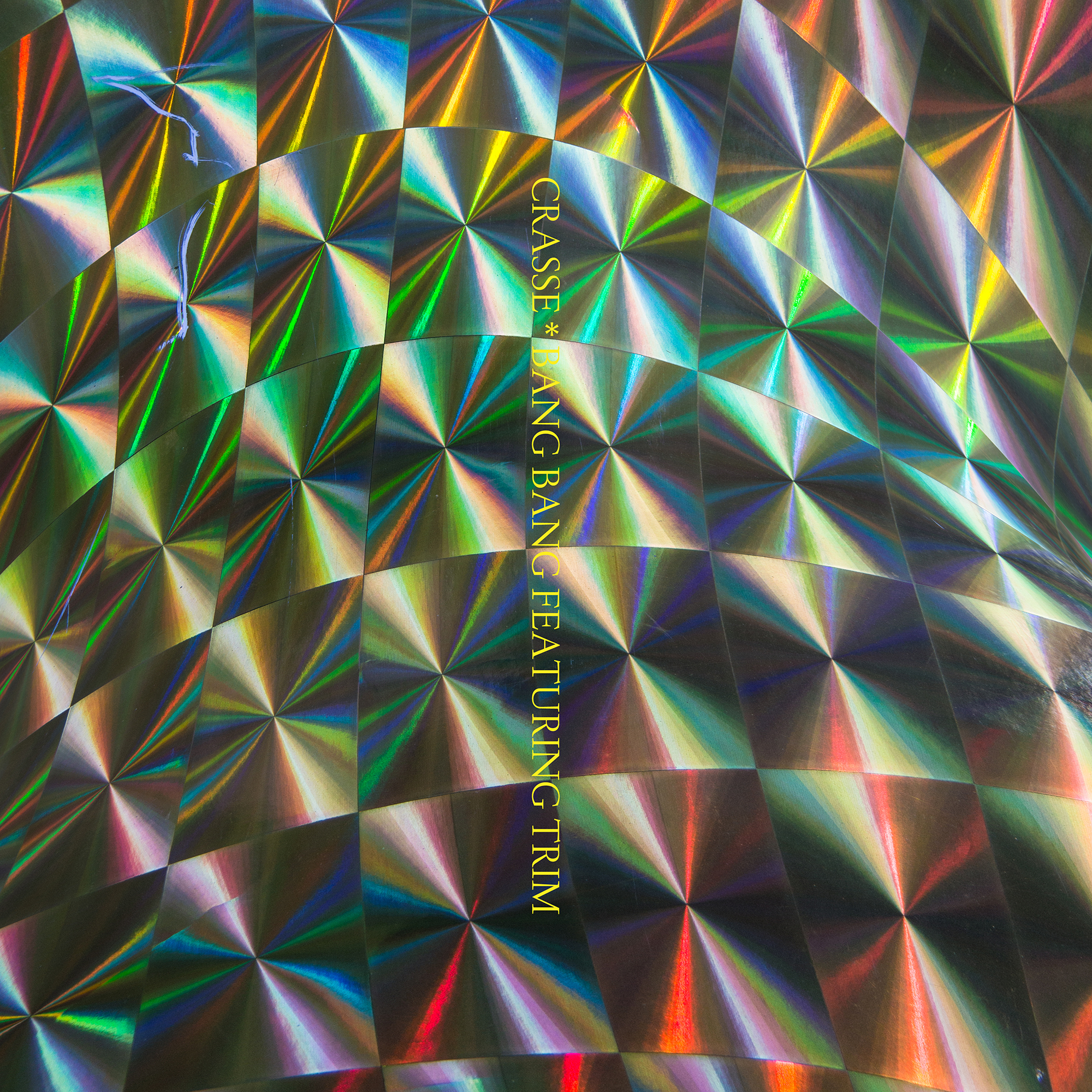 Crasse Feat. Trim, single cover design 