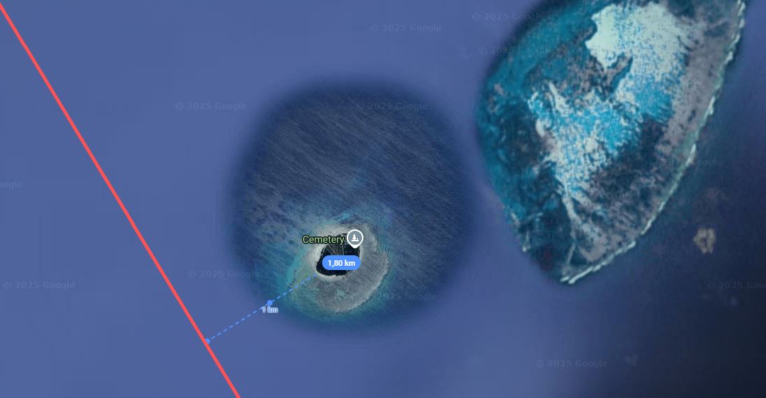 Remire Island. In 1935 the ship Diego of Mauritius went ashore in a gale off Rémire. It probably struck the reef. Cast on a small island the passengers and crew of 68, which included a lady of some 100 years old and a 6-month-old baby were finally rescued.