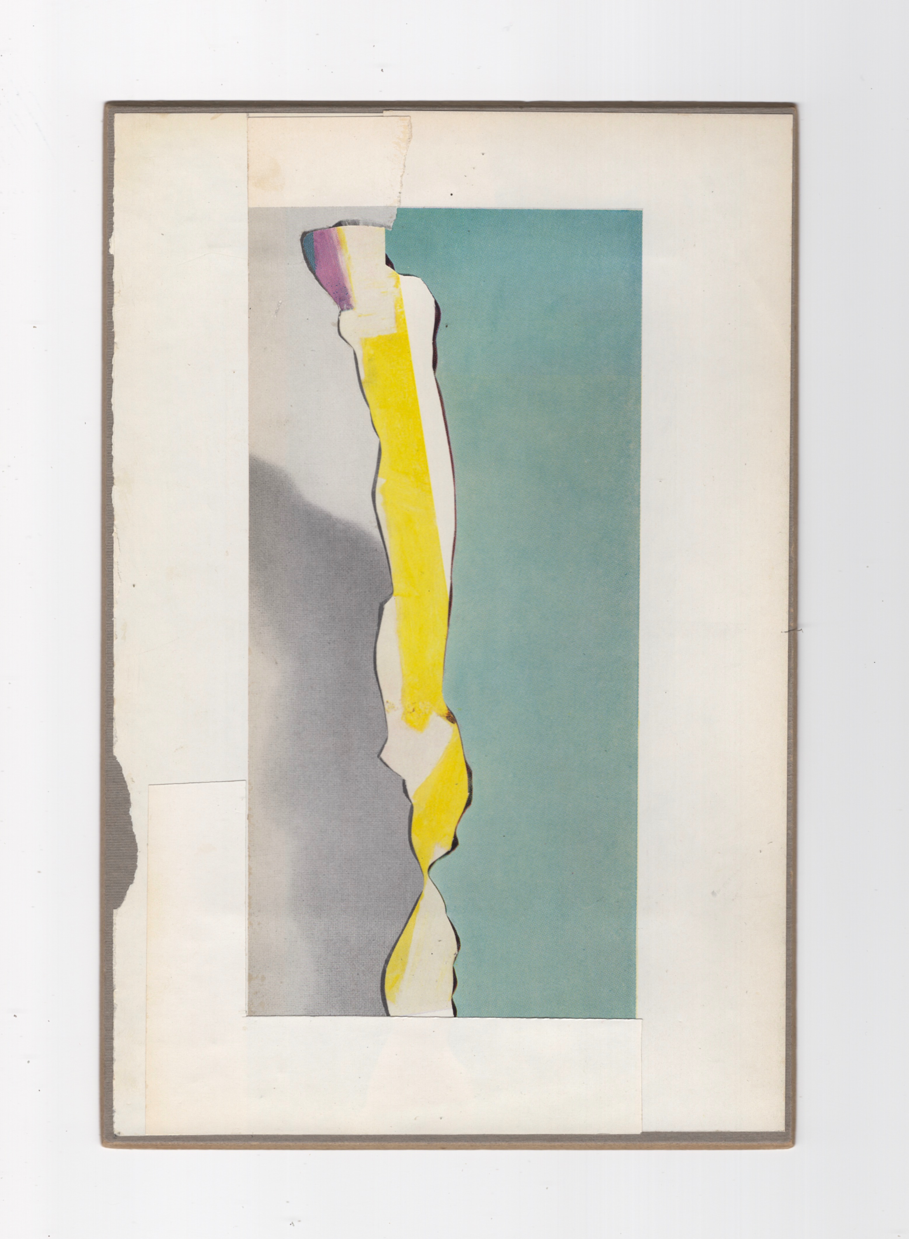 Untitled (yellow crevice)