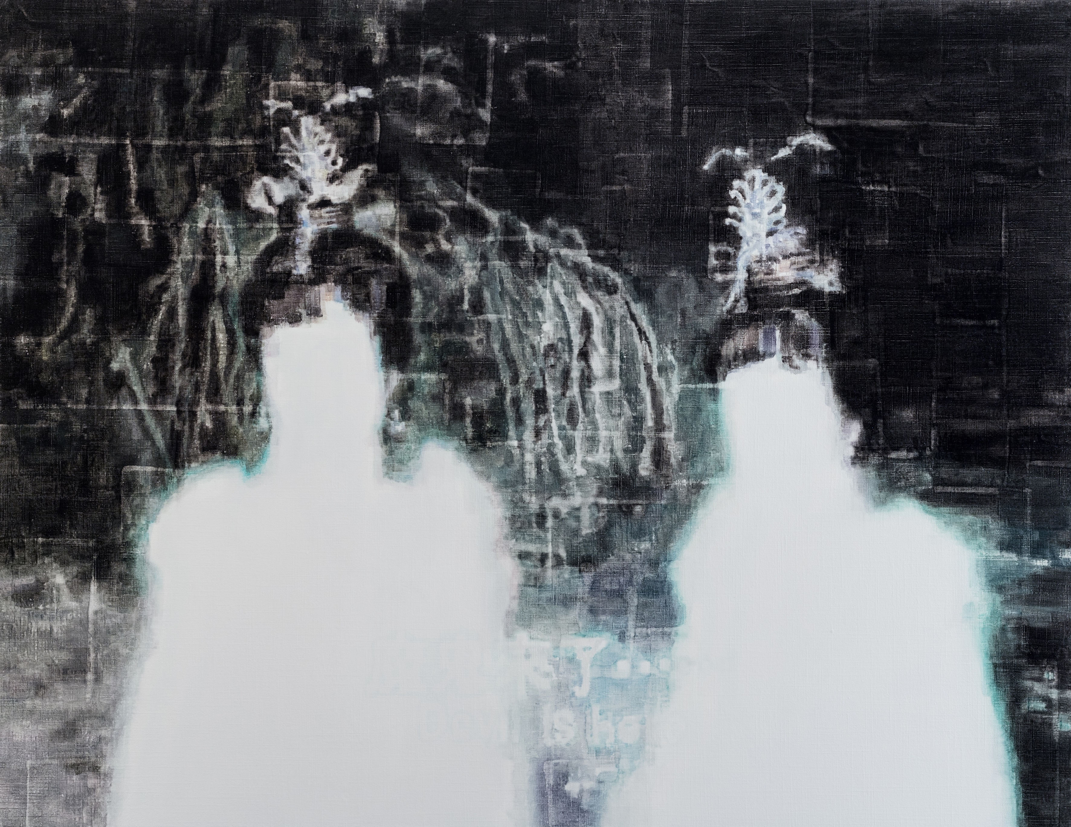 Devil is here/2018/리넨에 유채/112x145cm