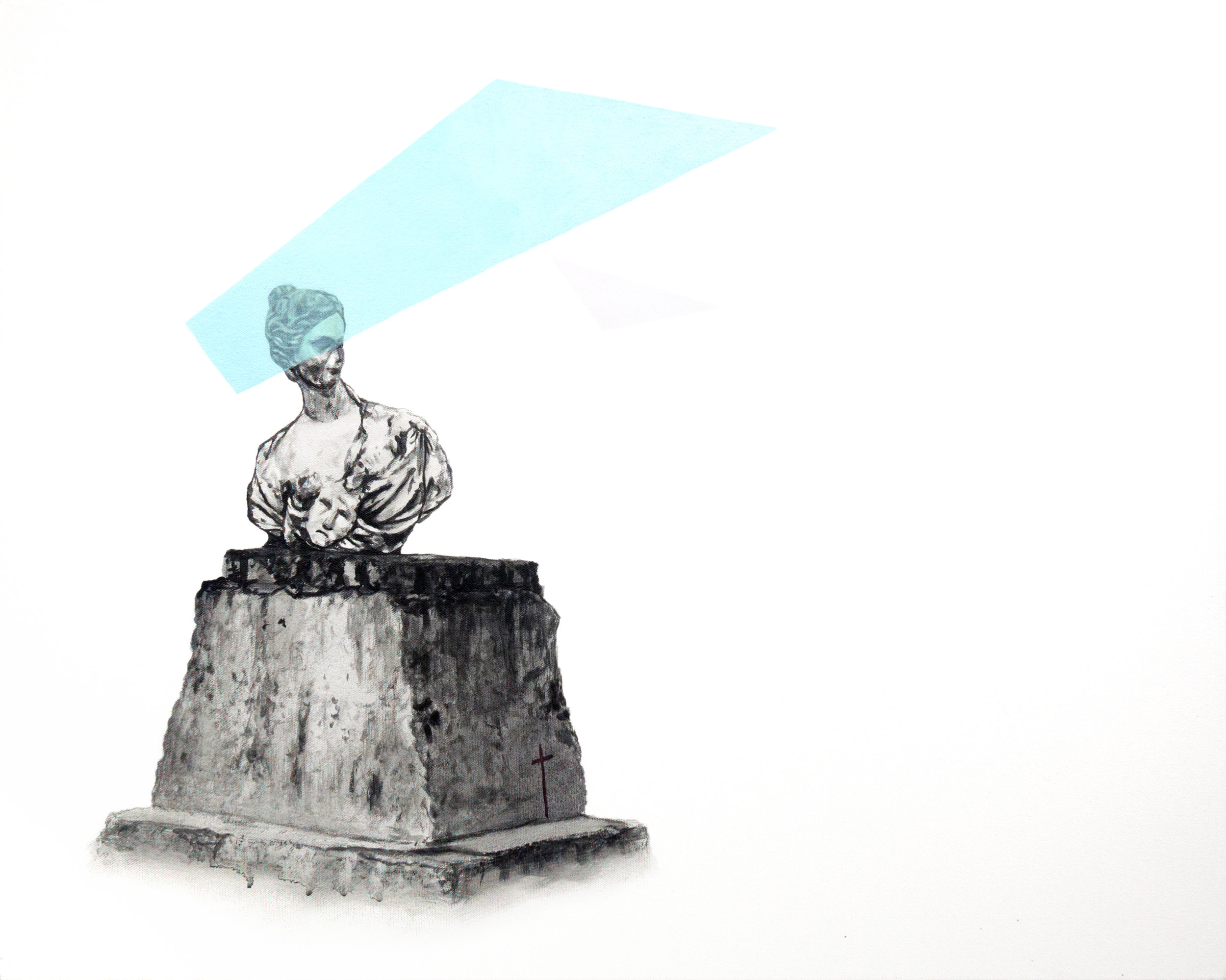 Cap Haitien, Acrylic on Panel, 24 x 30 inches, 2015