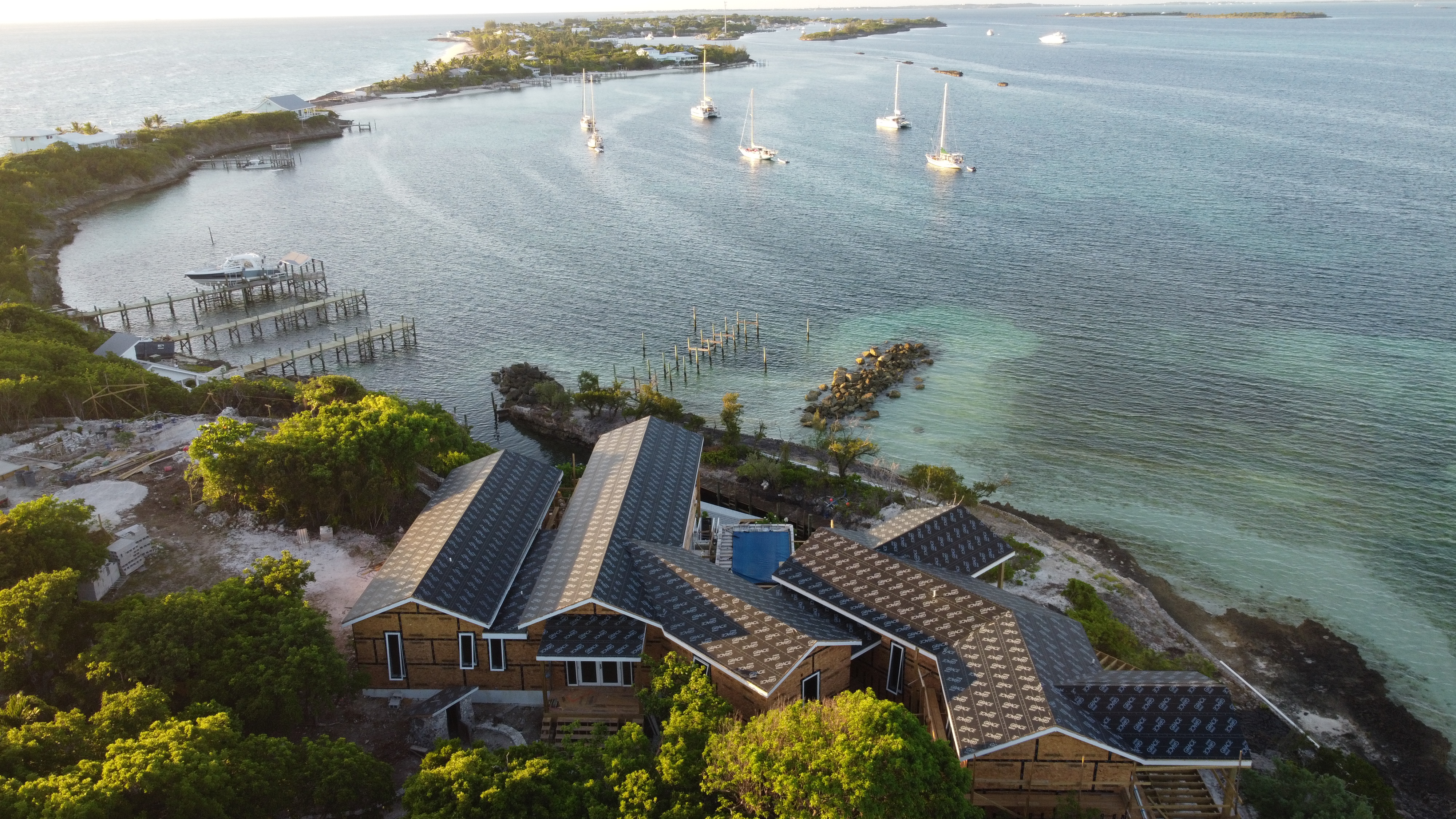 Aerial Construction Photograph