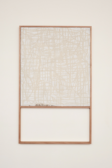  BLIND REPETITION #1Acrylic paint, oil pastel on stretched linen.104 x 170cm2021