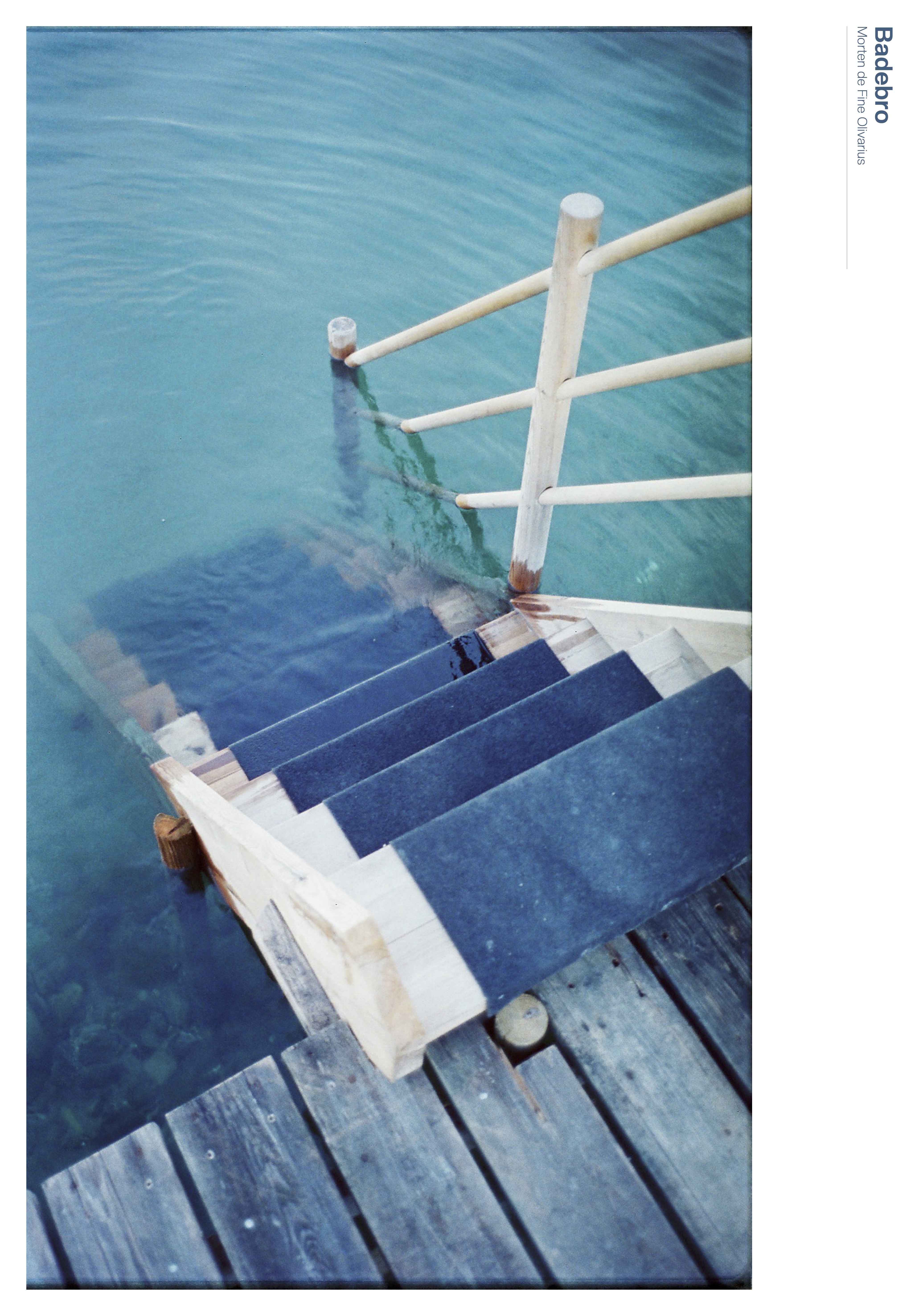 Badebro. 300 DKK. 35x50 cm poster.