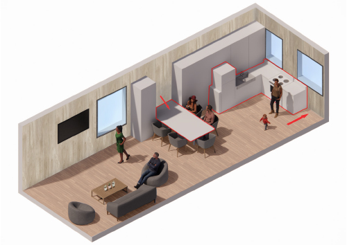 scenario two: shared space