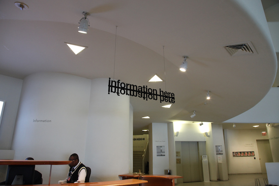 theanyspacewhatever Signage System, 2008