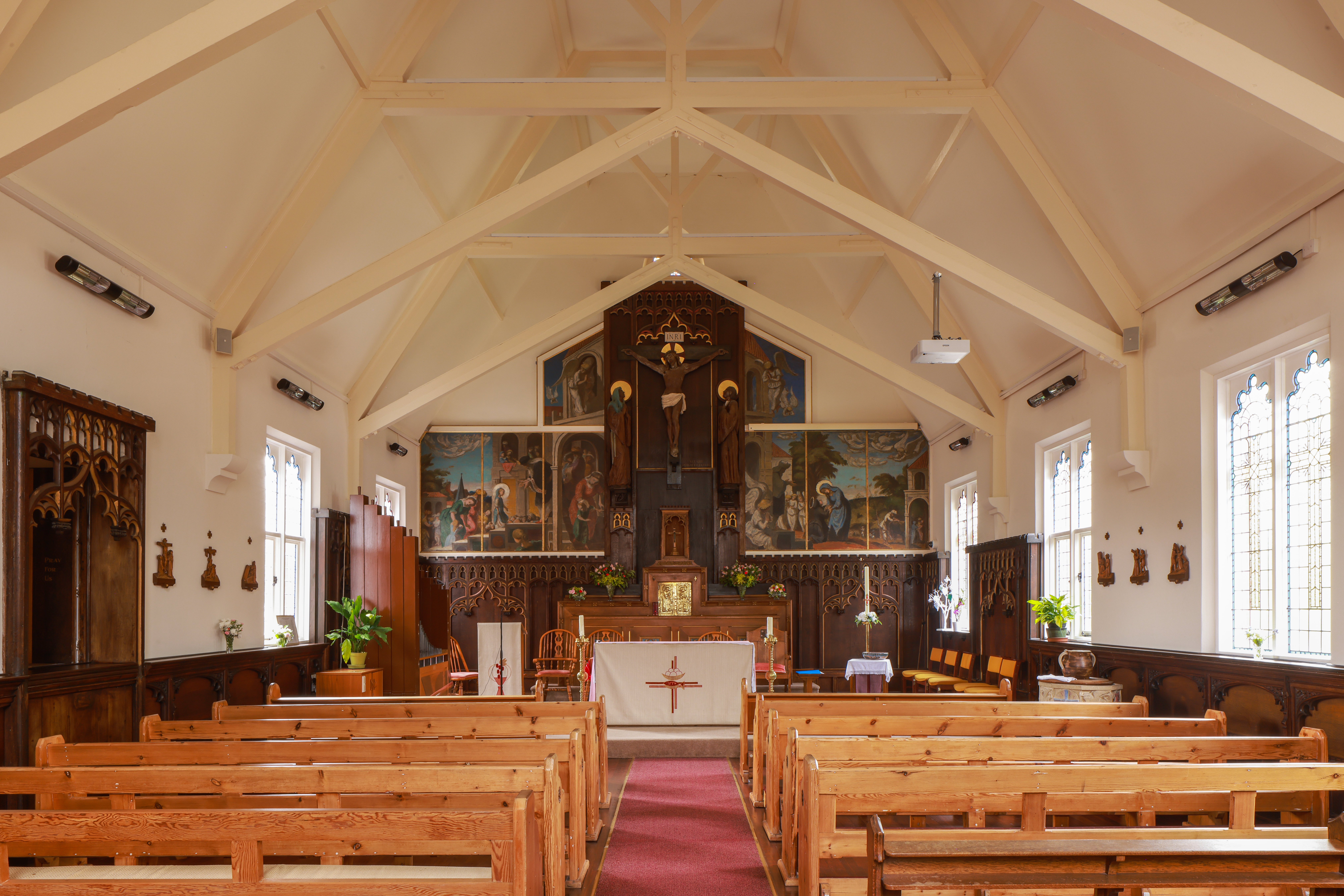 Church of Our Lady of Mount Carmel,1861, Tanners Street, Faversham, Kent. Photo credit: Sirj Photography