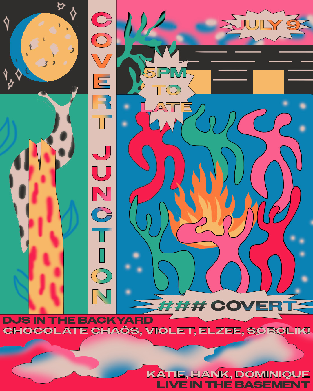 Covert Poster, 2022, digital