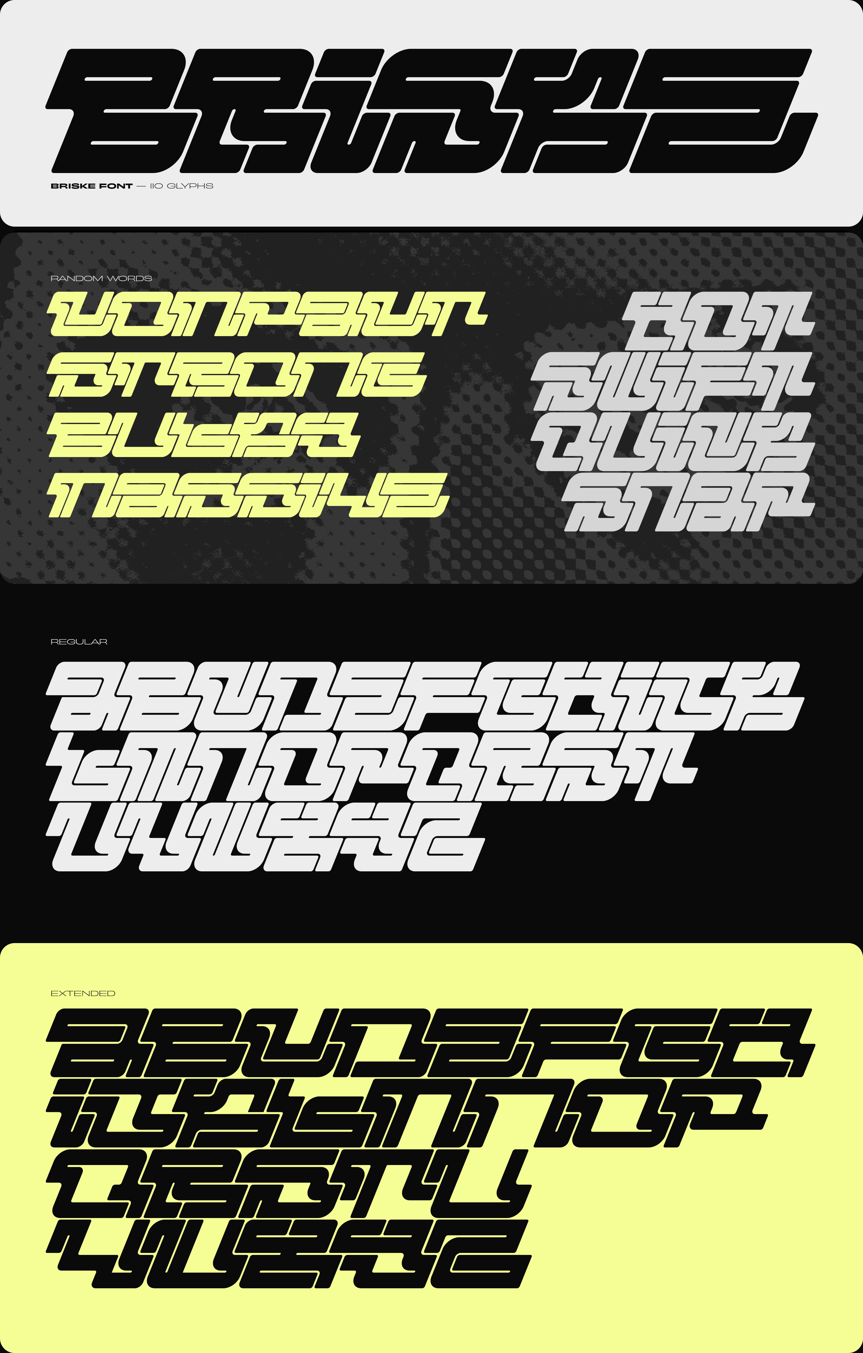 briske font — Jules Bigot | Graphic Design Studio