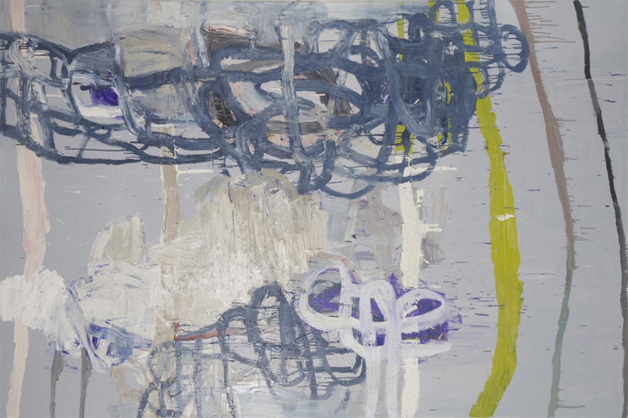 Yes We Can If, 2011, oil on canvas, 108x72in