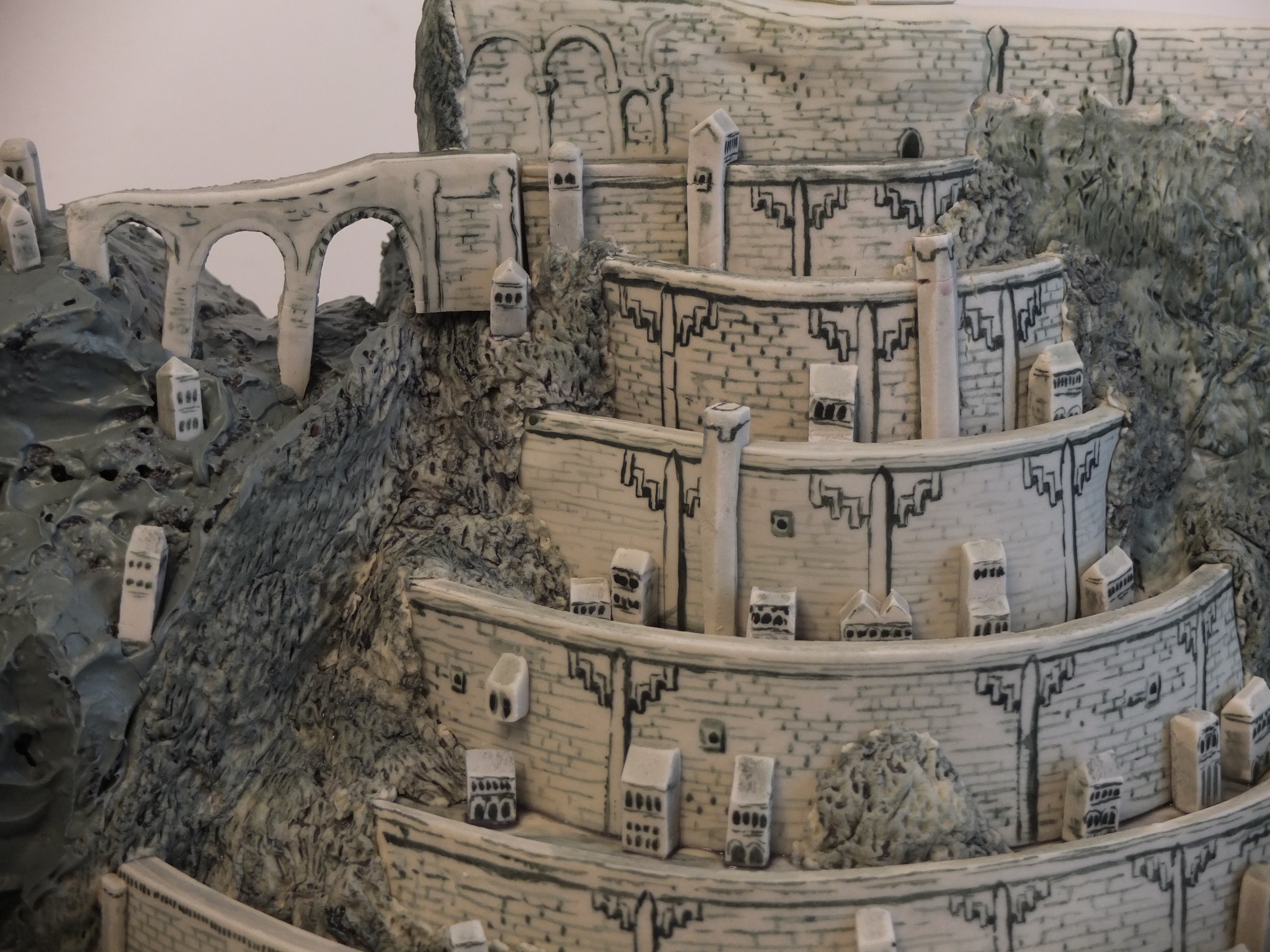 Lord of the Rings Minas Tirith detail