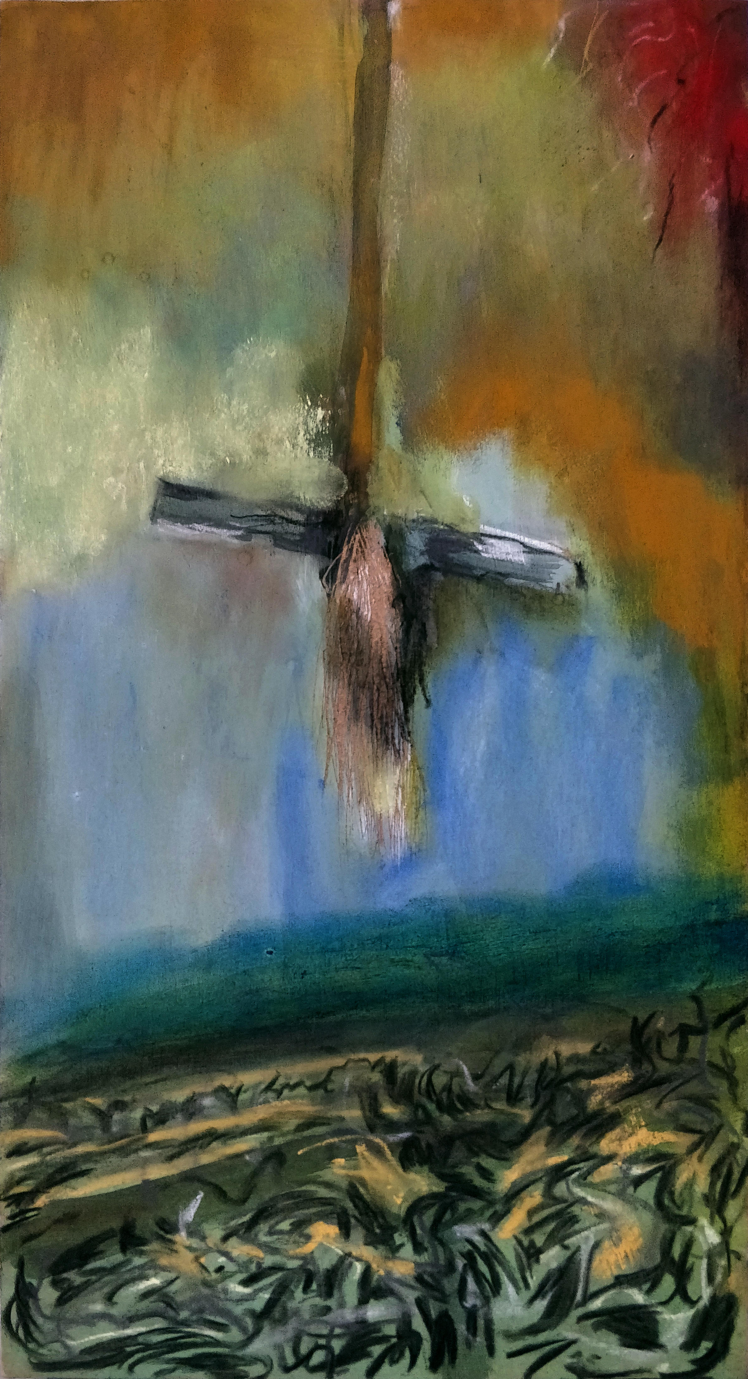 Let your hair down, 39 x 21 cm, 2021