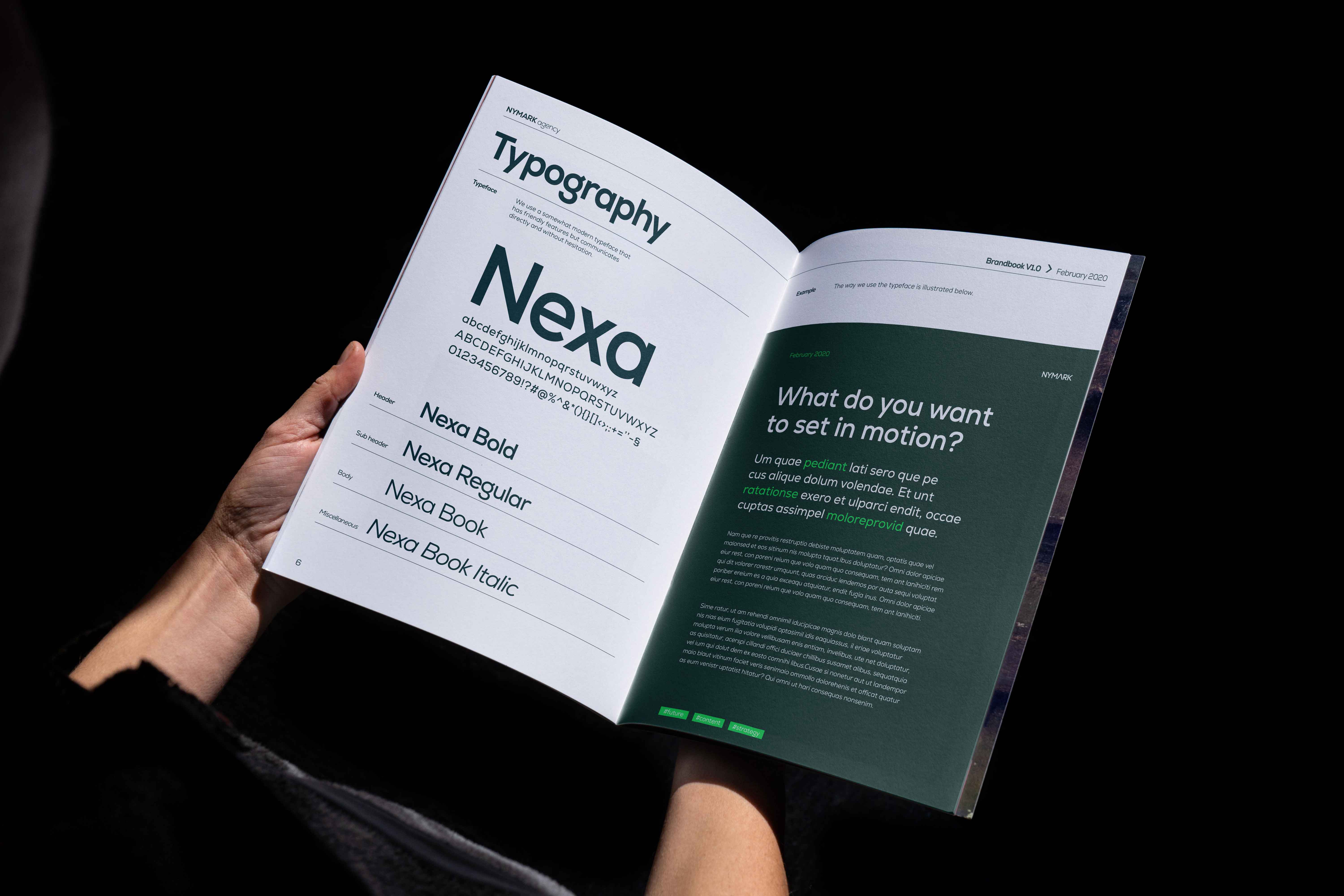 NYMARK agency | Brand identity