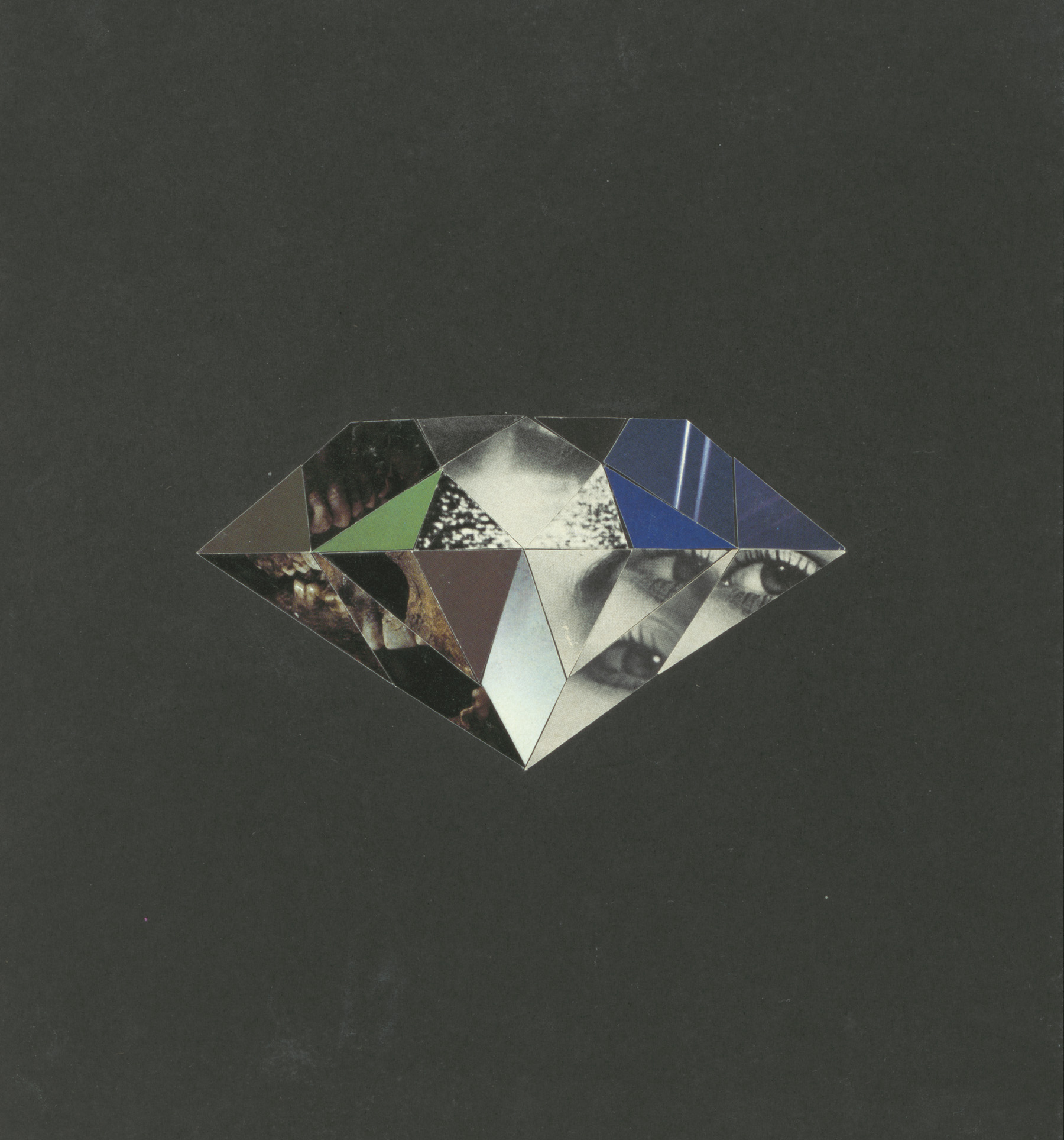 Diamond, 2010, collage on paper, 20x21.5