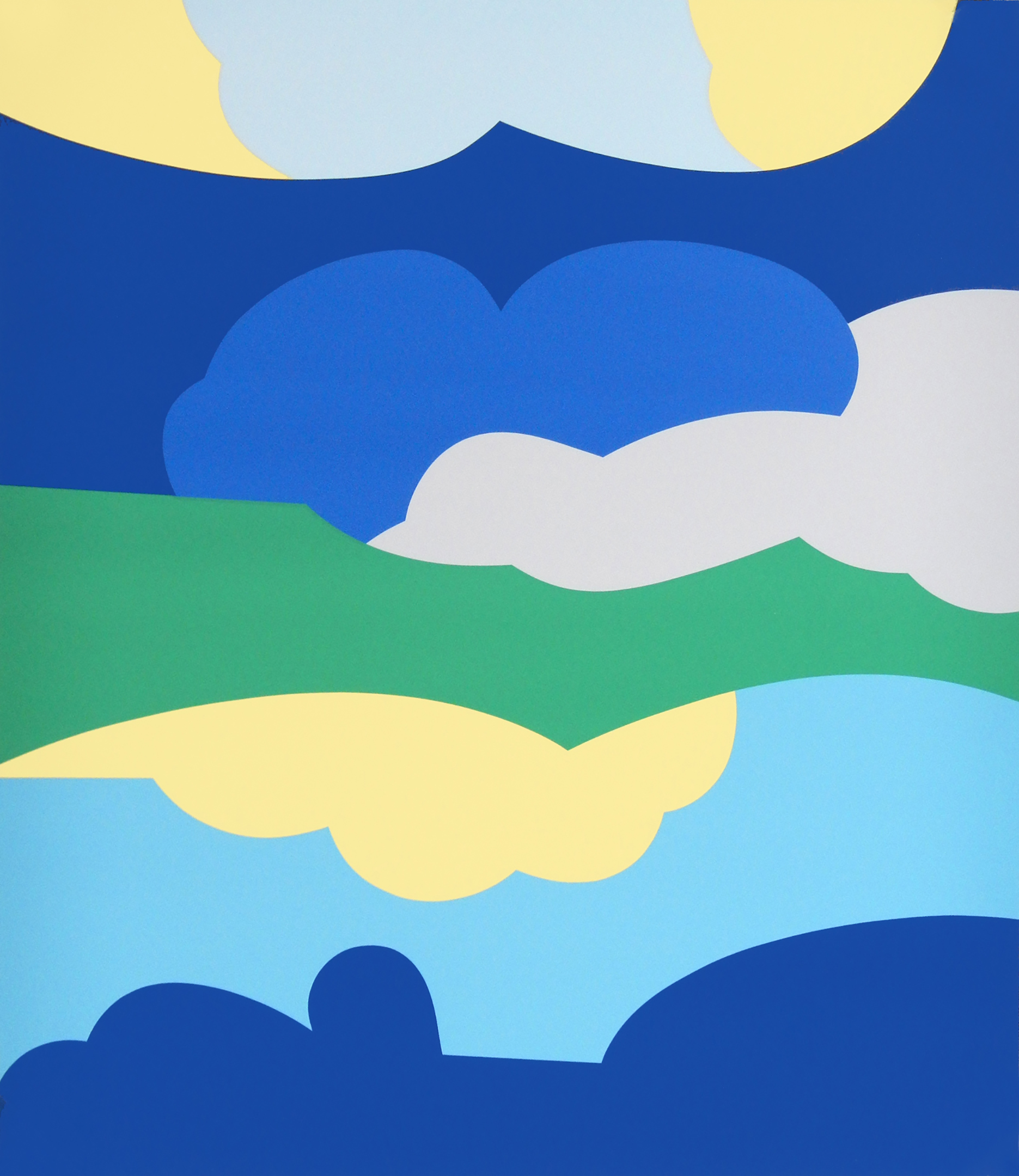 The Wonderful Cat 4, 29" x 33.5", Silkscreen on Paper