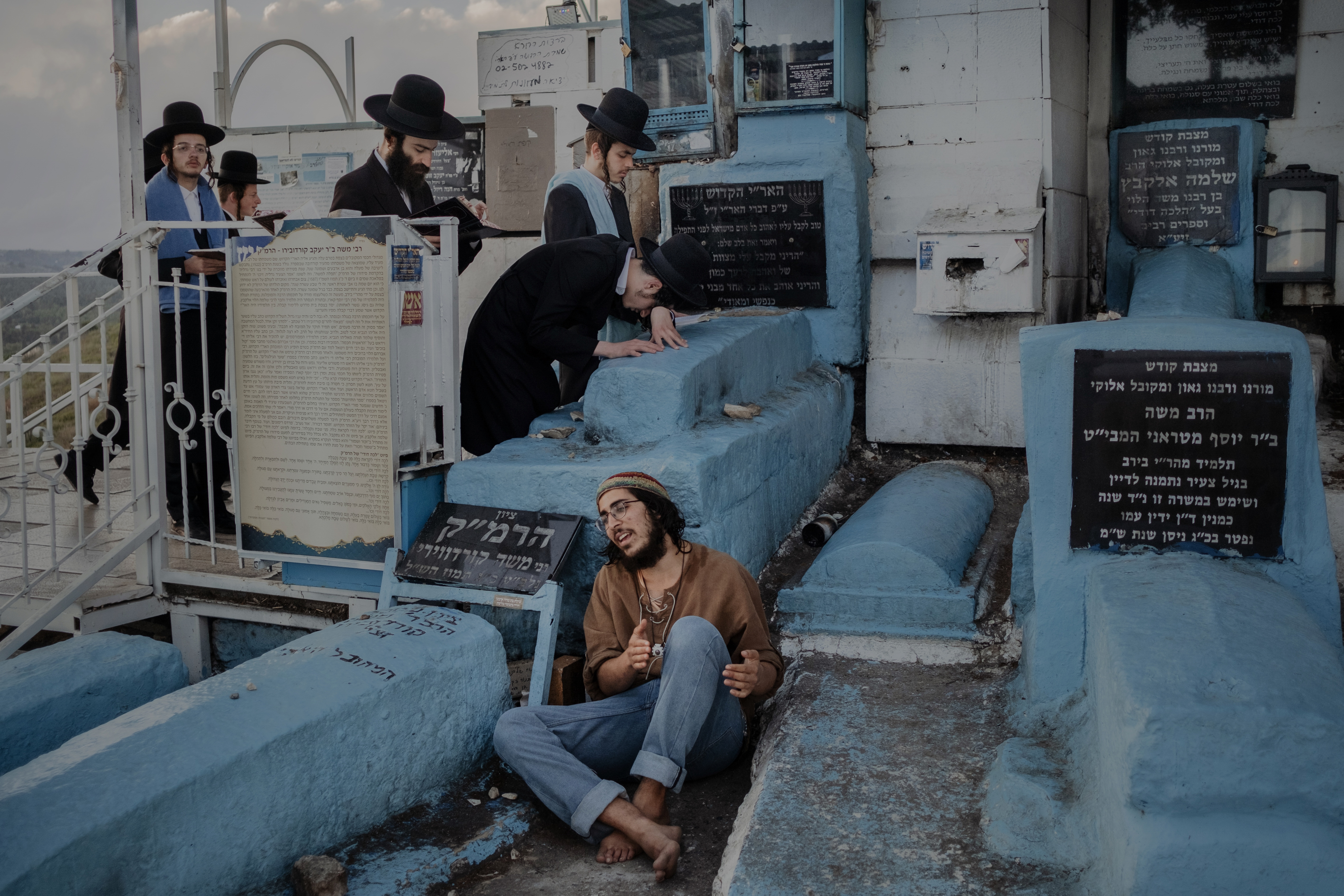 The New York Times - In a City of Ancient Jewish Mysticism, Israelis Arm for a Fight.