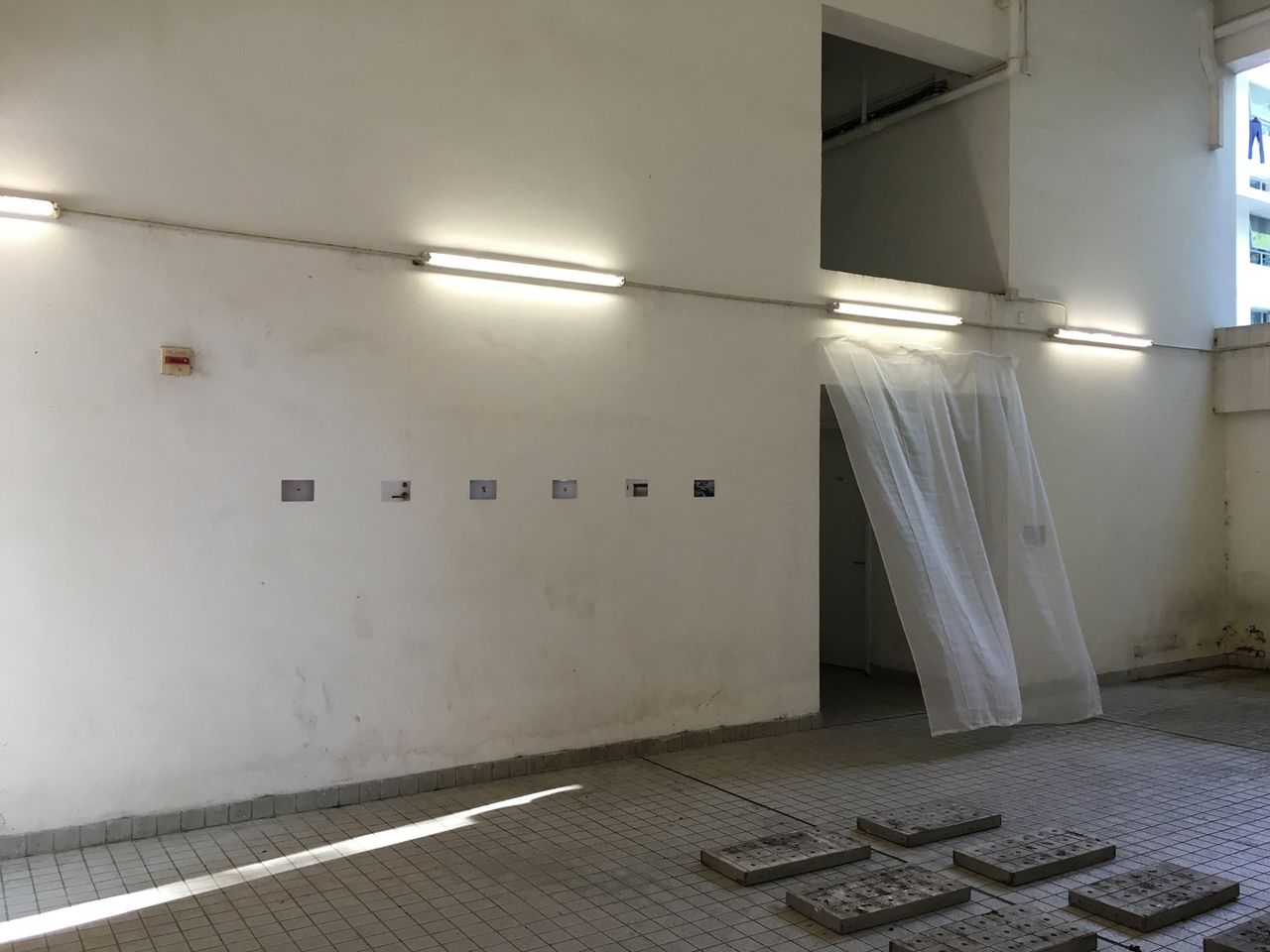 Rose Li, No Entry, On-site installation view, 2016. 