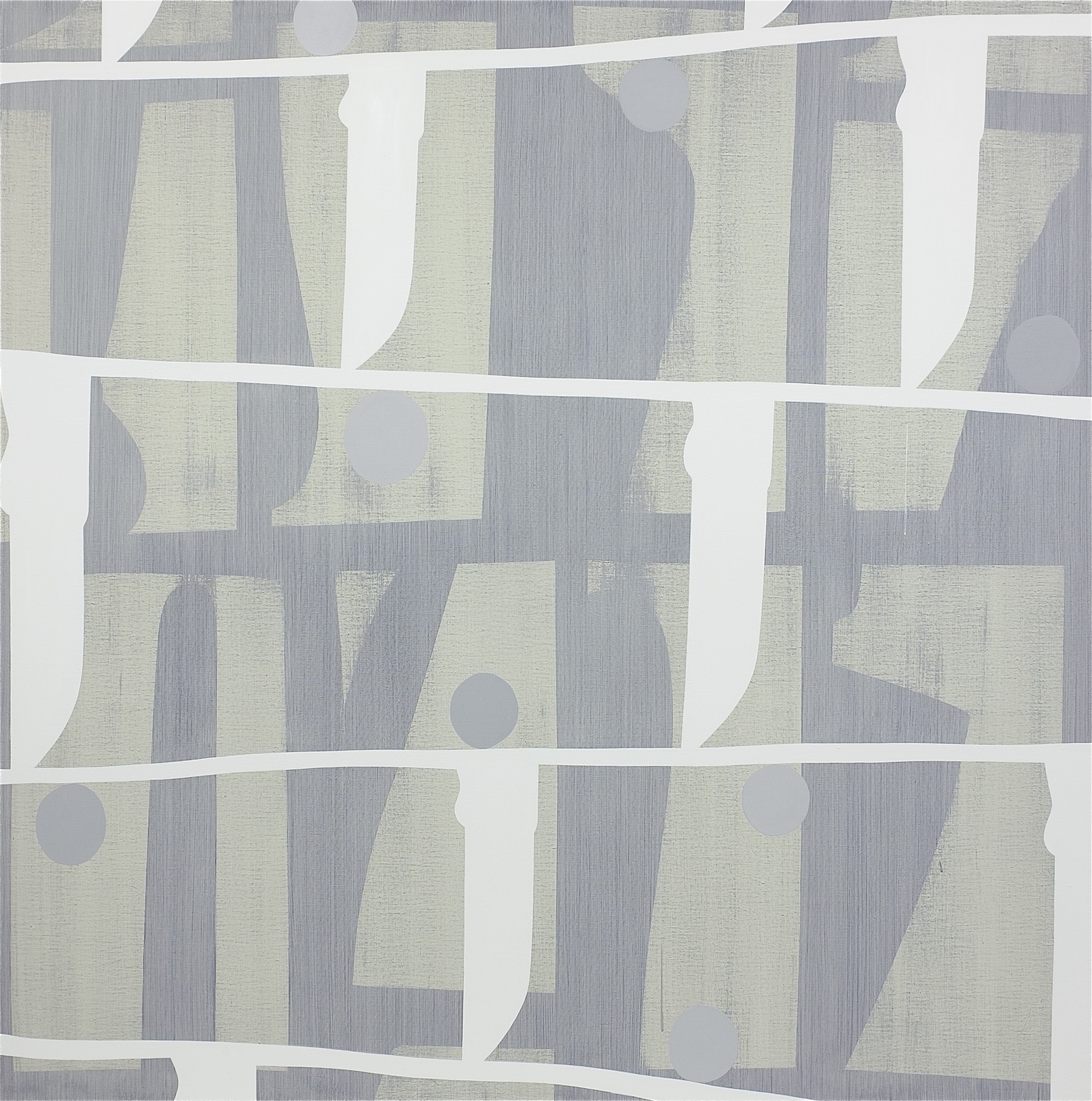 Untitled 2005, acrylic on canvas, 200 x 200 cm (photo Eric de Vries)