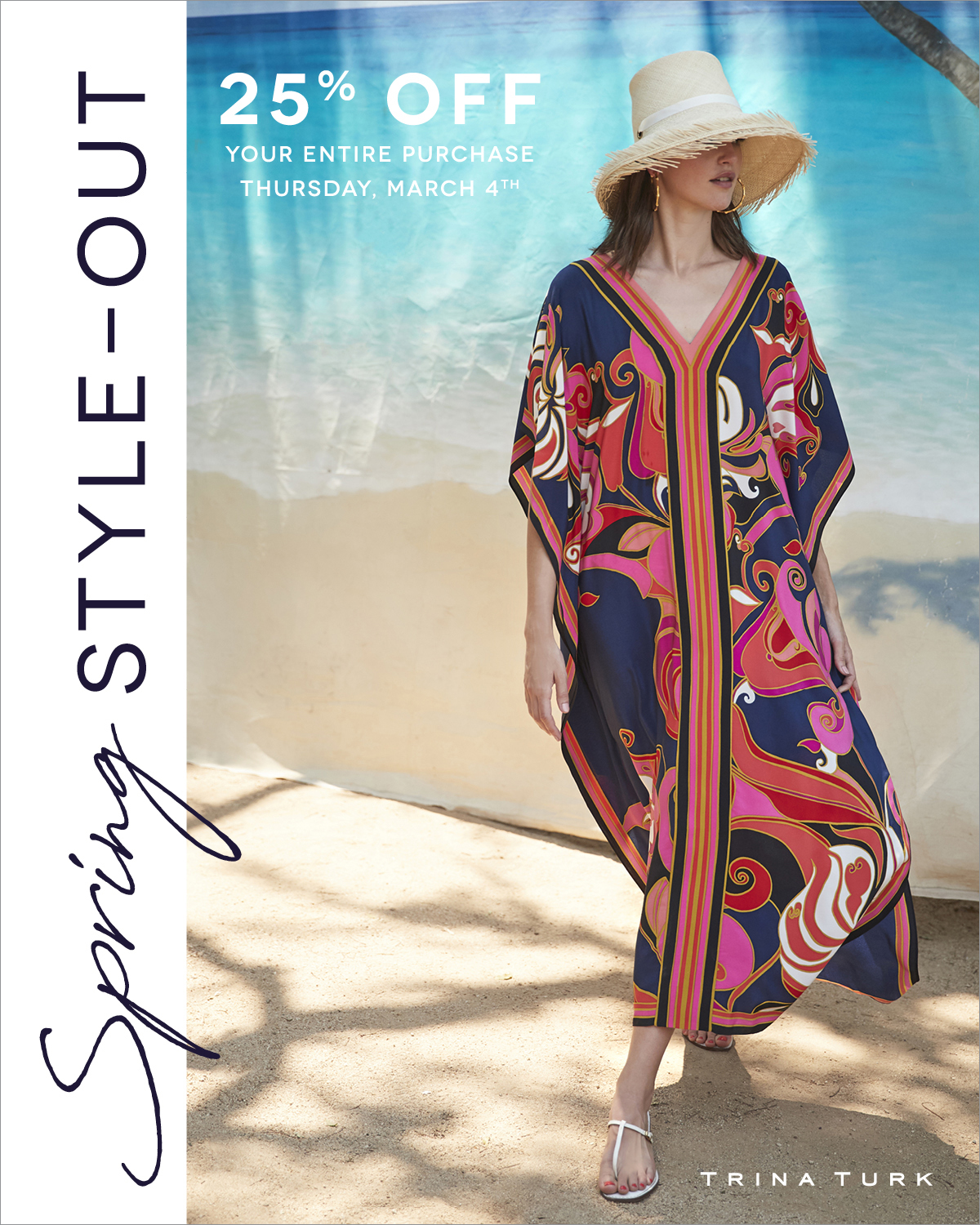 SIGNAGE / TRINA TURK SPRING STYLE OUT