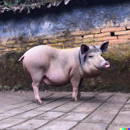 一只特立独行的猪