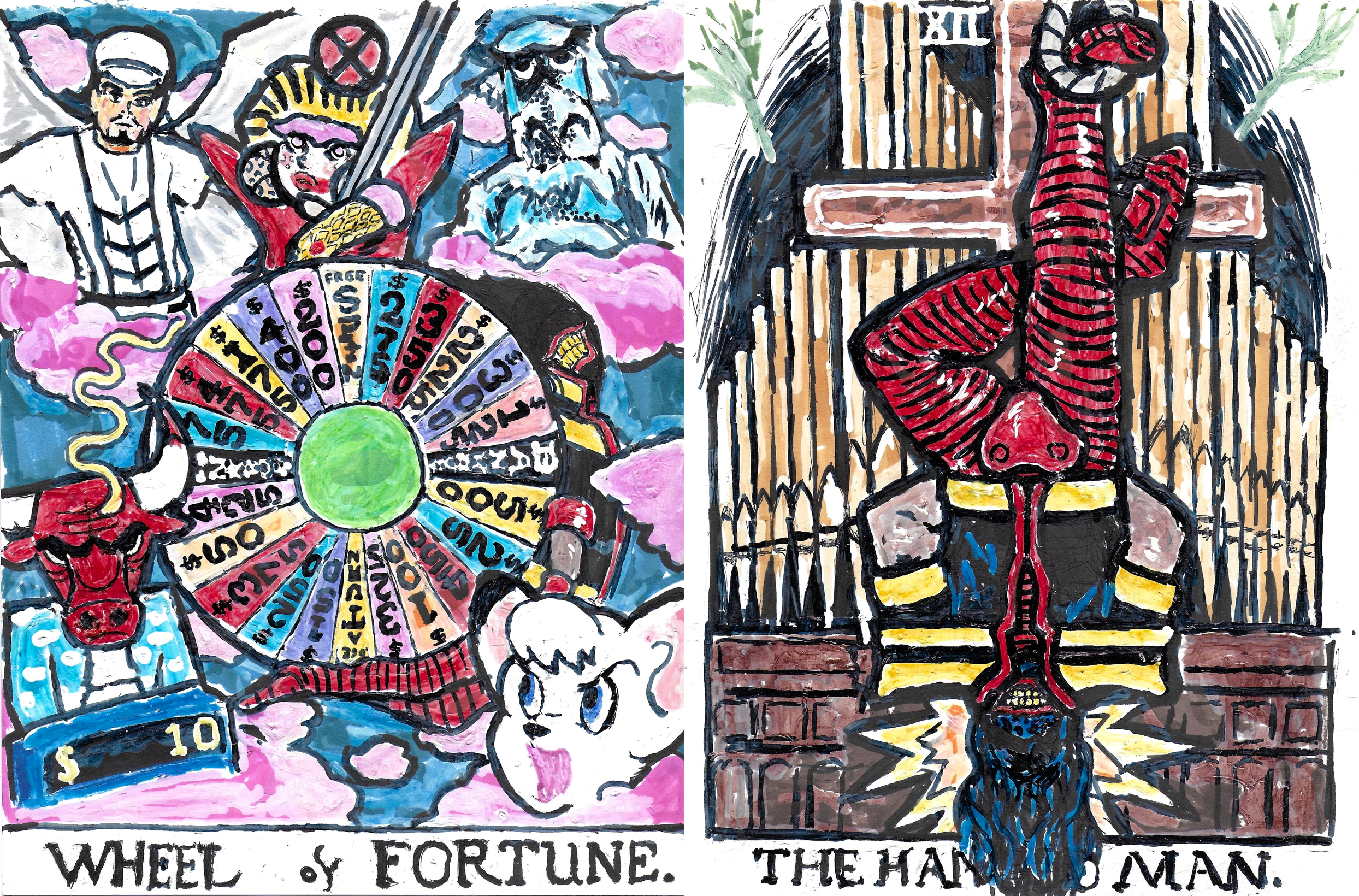 Sophie Harpo "Wheel of Fortune & The Hangman"