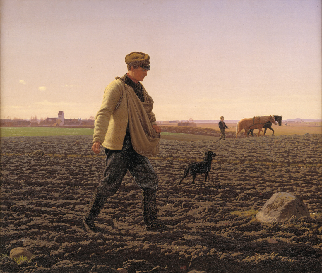Frederik Vermehren, En sædemand, 1858